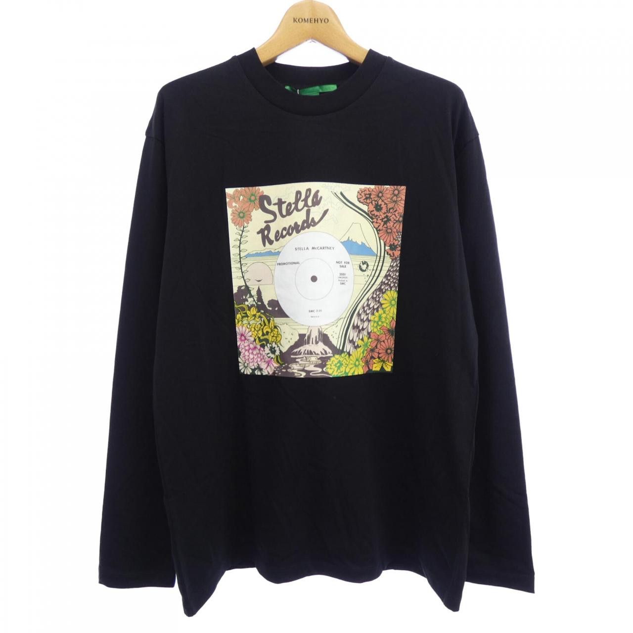 Stella McCartney Stella Mccartney Stella McCartney Record Long T-shirt Cotton T-Shirts DUTY FREE for USA Size ONE SIZE - 1 Thumbnail