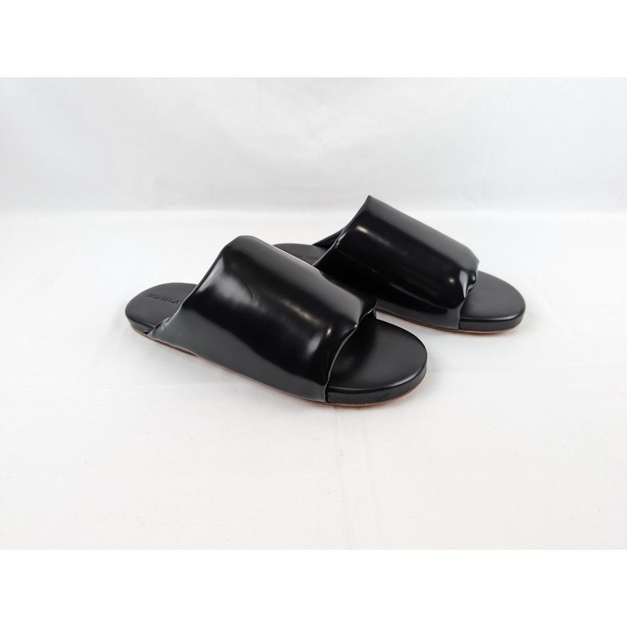 Bottega Veneta o1rshd1 Q:3 / Sandal Leather Latex in Black Size US 11 / EU 44 - 12 Thumbnail