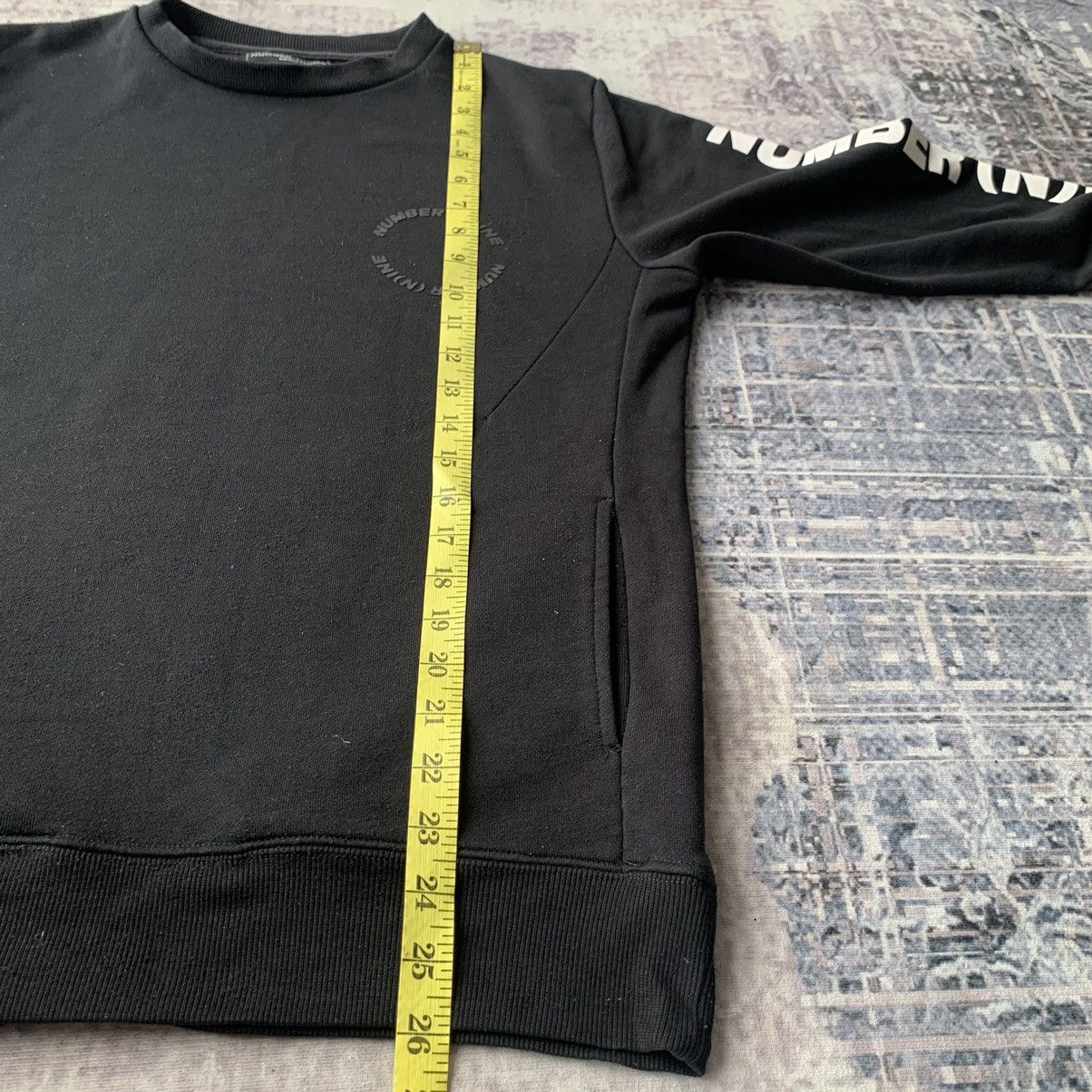 Number (N)ine Number Nine Sleeve Print Sweatshirt Size US M / EU 48-50 / 2 - 8 Thumbnail