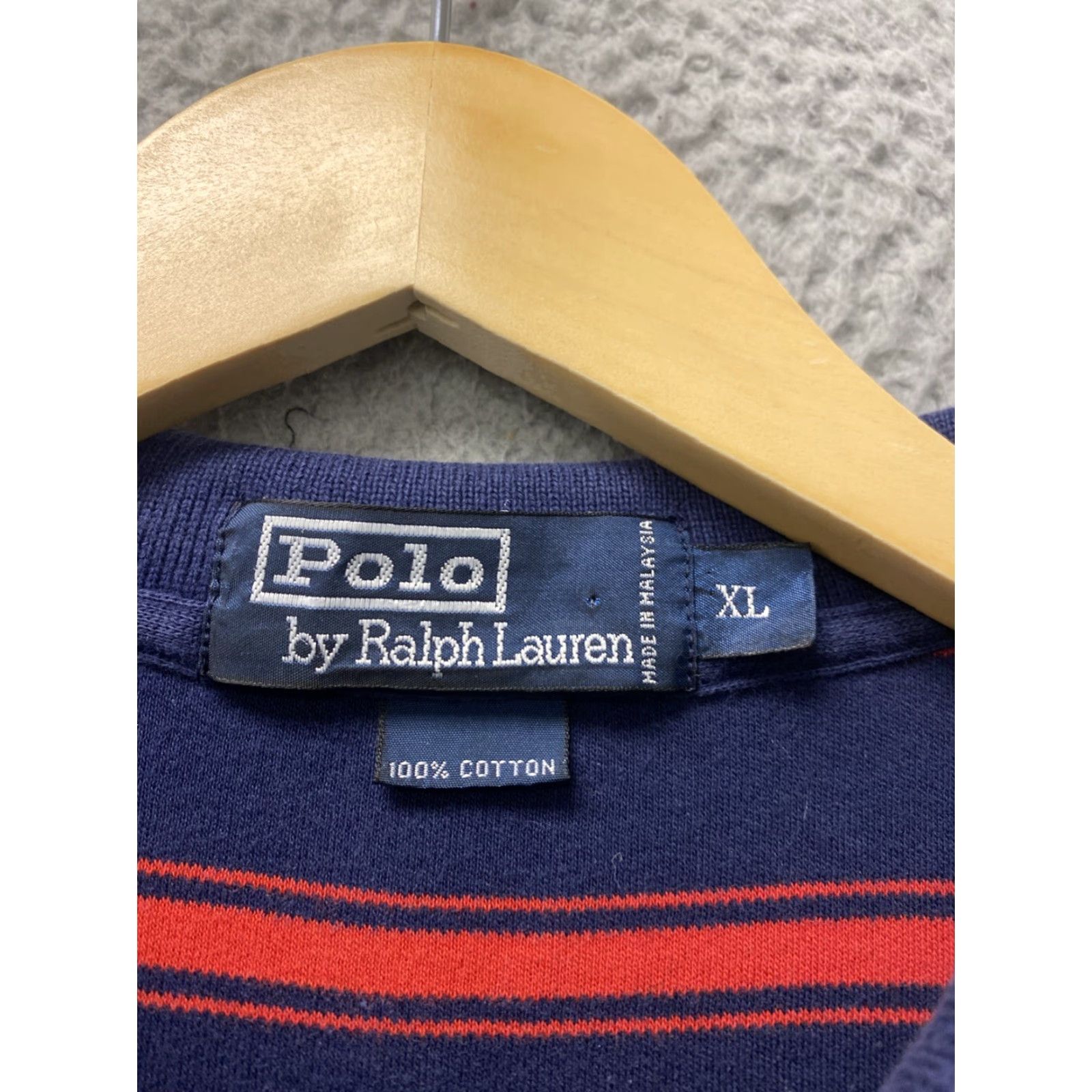 Polo Ralph Lauren Polo Ralph Lauren Men's Striped Polo Shirt XL Multicolor Button-Up Short Sleeve Size US XL / EU 56 / 4 - 4 Thumbnail