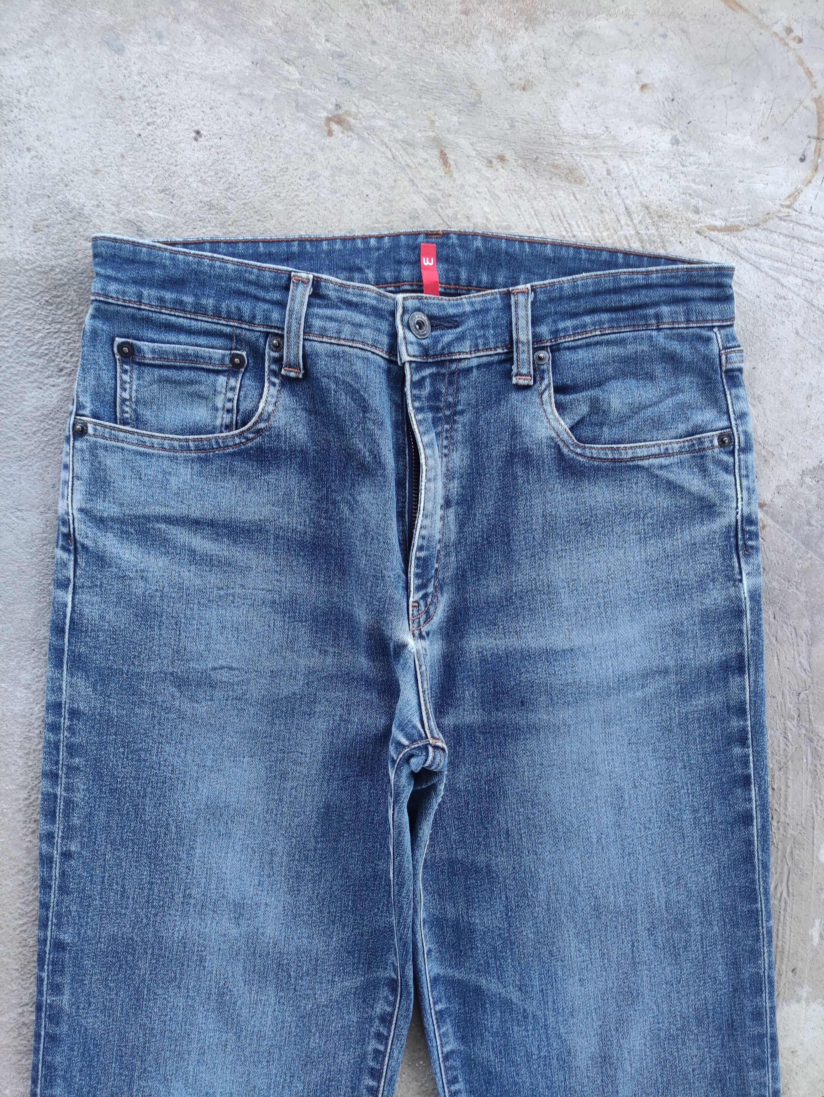 Japanese Brand Vintage Japanese Jean Distressed Faded Denim Pants Size US 32 / EU 48 - 3 Thumbnail