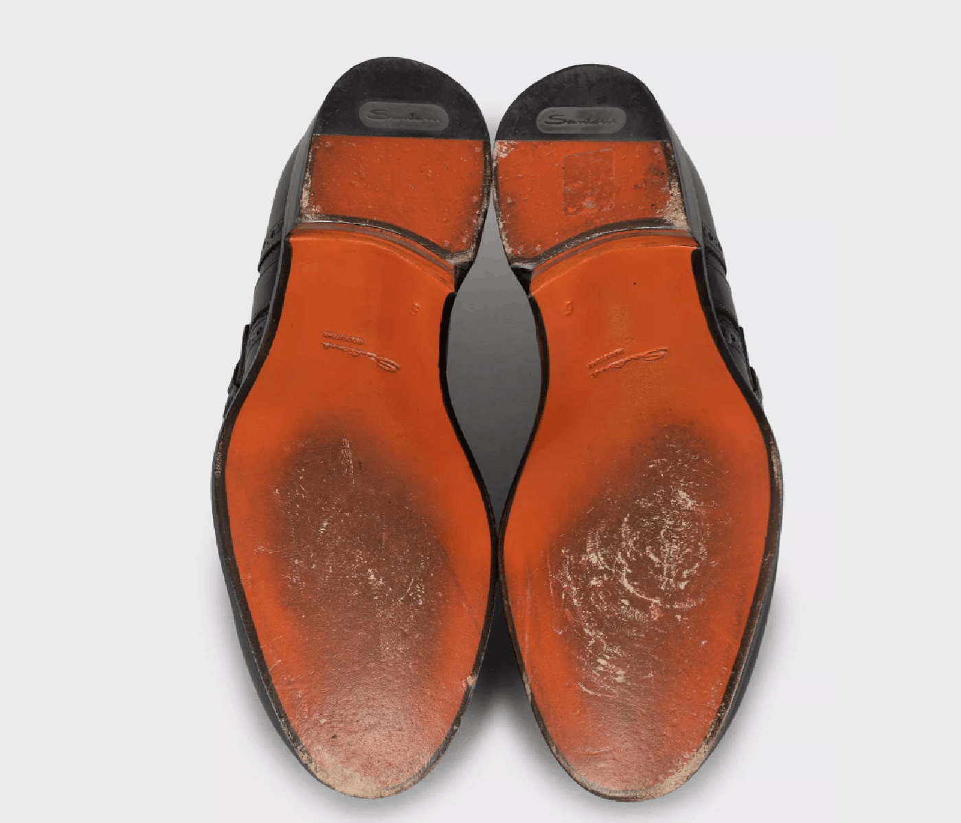 Santoni Santoni Men’s Navy Leather Brogues Size US 6.5 / EU 39-40 - 5 Thumbnail