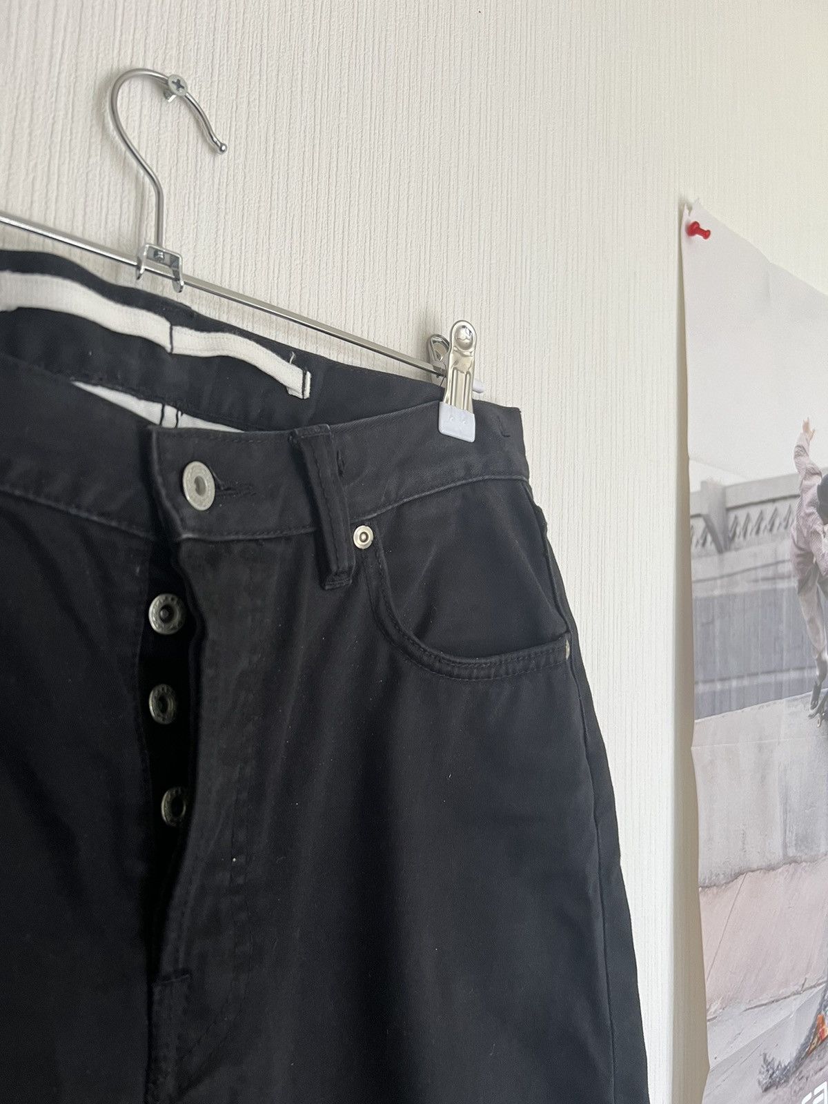 02DERIV. S Curve Stigma Type-1 Satin Trousers Pants O2Deriv 🇯🇵 Size US 30 / EU 46 - 3 Thumbnail