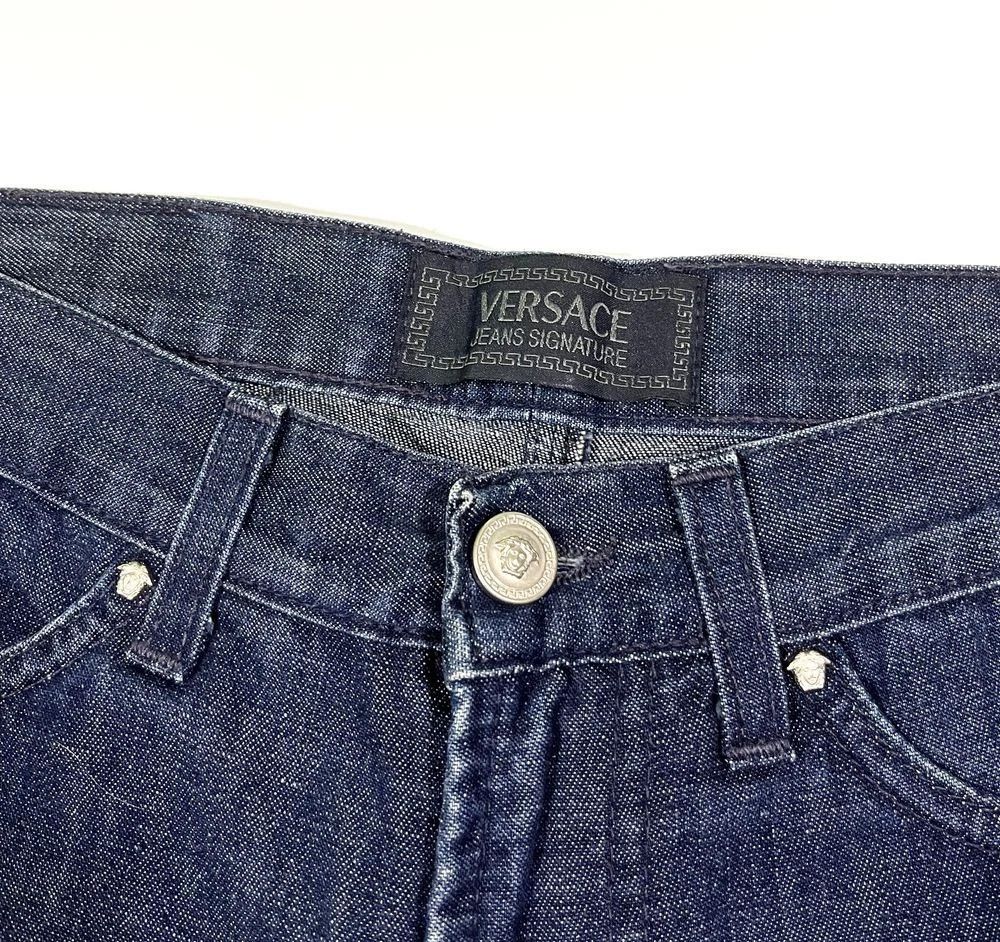 Versace Jeans Couture Versace Jeans Couture Straight Jeans With Rhinestones Womens Size 27" / US 4 / IT 40 - 5 Thumbnail