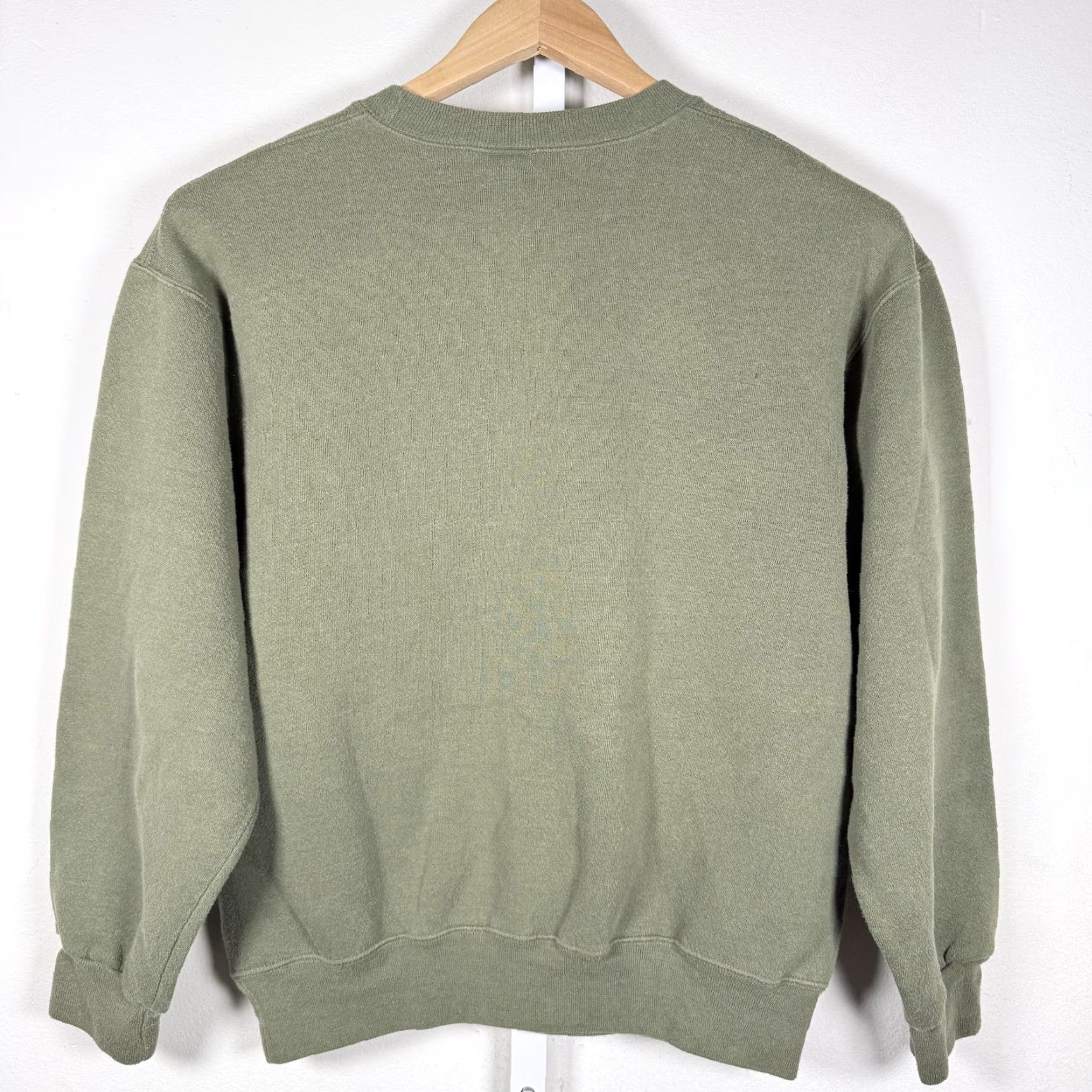 Soffe VINTAGE Soffe USMC Sweatshirt Men Green Size M Crew Neck Size US M / EU 48-50 / 2 - 2 Thumbnail