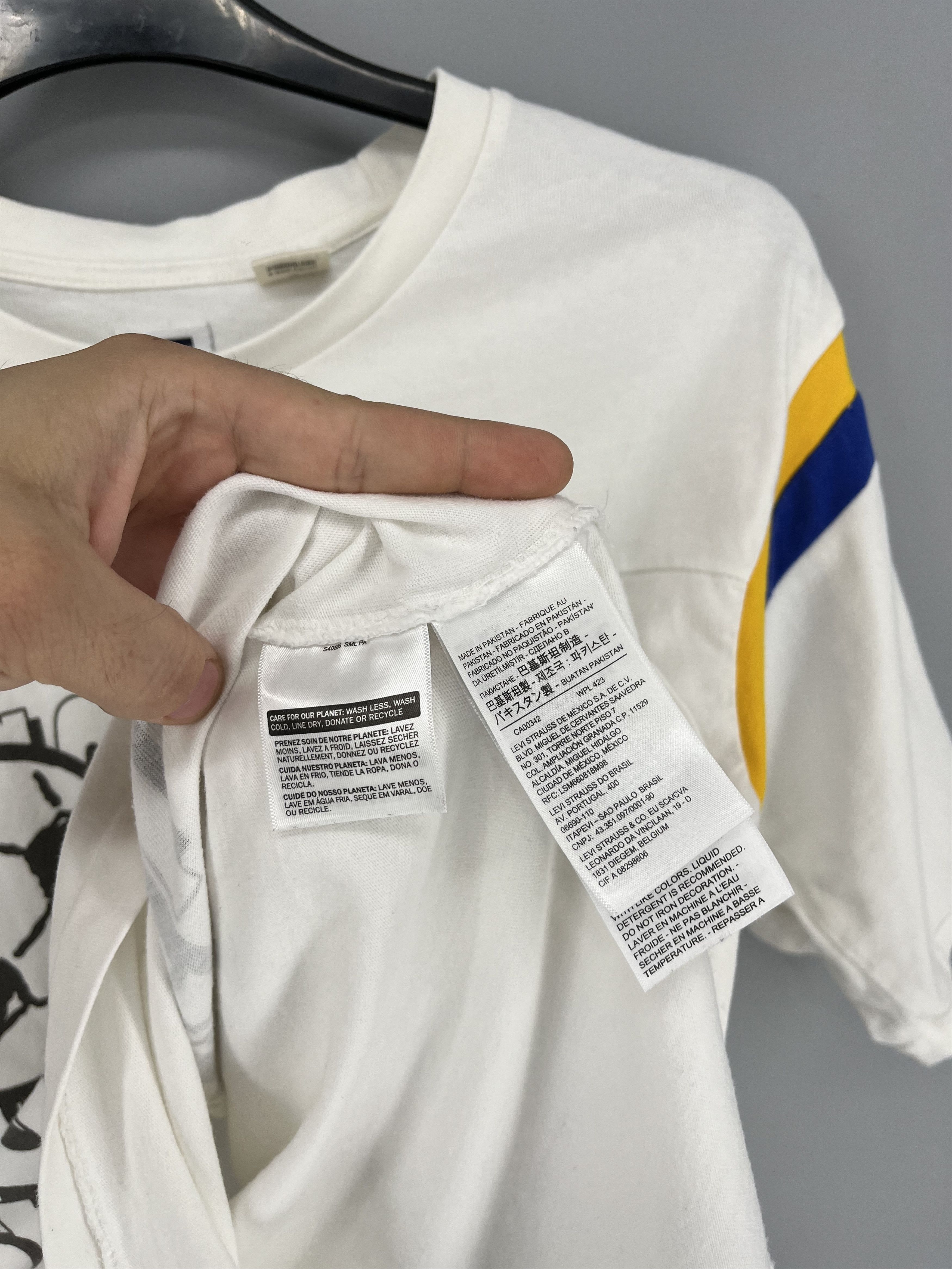Levi's Football Tee Gooaal Snoopy Peanuts Tee T-Shirt Size XS Size US XS / EU 42 / 0 - 7 Thumbnail