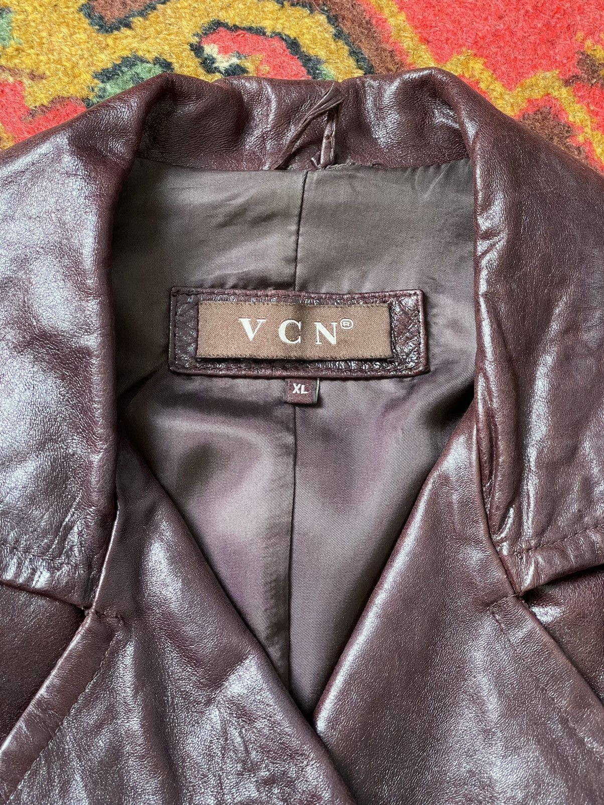 Number (N)ine Leather double breasted y2k leather opium jacket Size US M / EU 48-50 / 2 - 4 Thumbnail