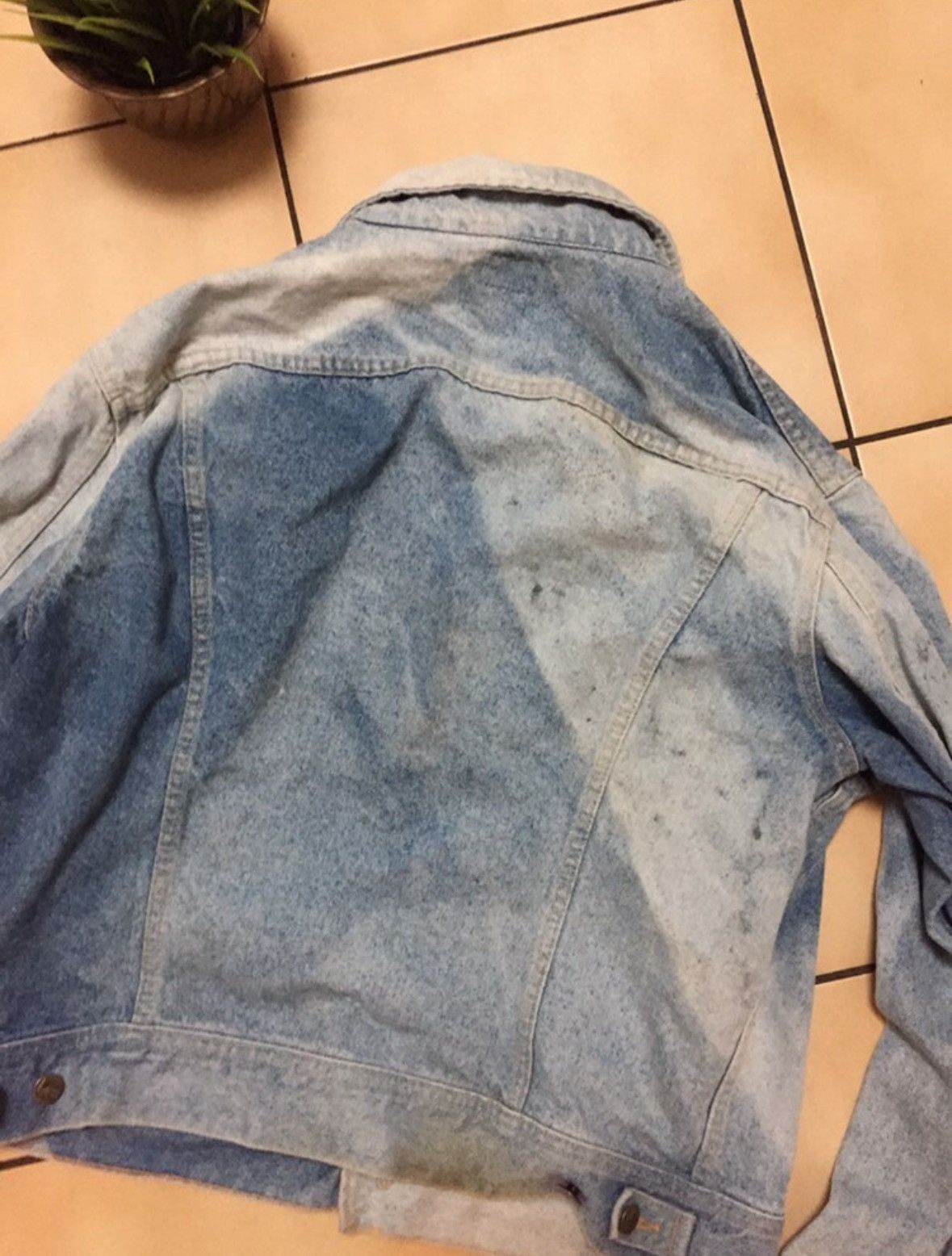 Lee Sun-Faded Lee Denim Jacket – Experimental Wash Art Size US L / EU 52-54 / 3 - 4 Thumbnail