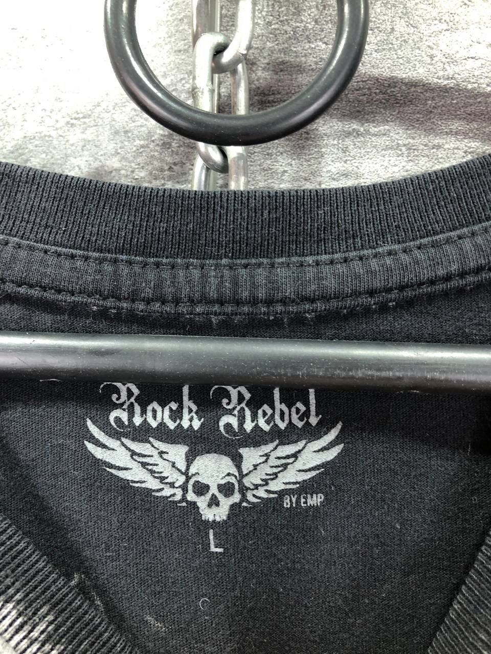 Vintage Rock Rebel black band Tees vintage Size US L / EU 52-54 / 3 - 9 Thumbnail