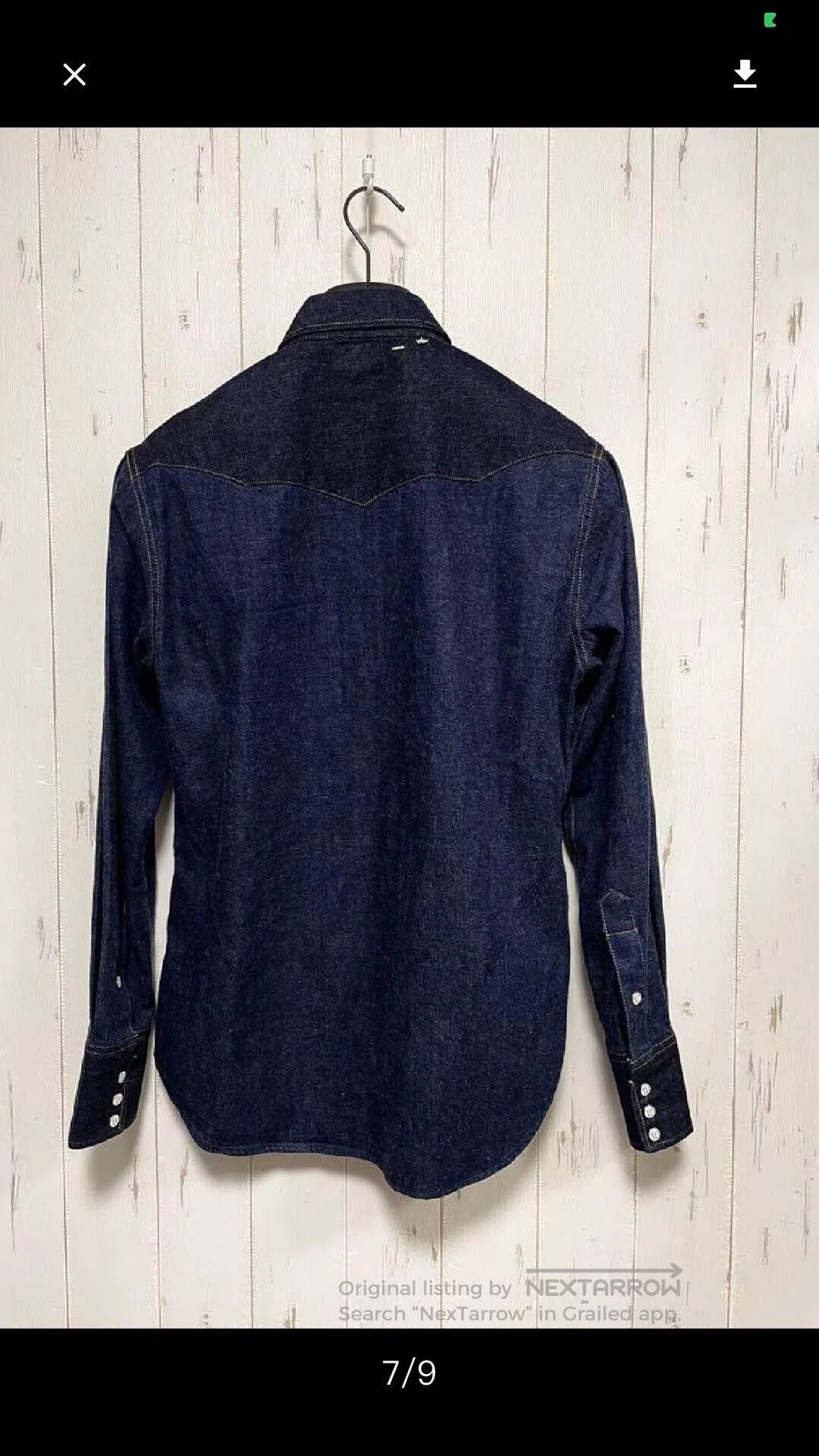 N.Hoolywood Wrangler N.HOOLYWOOD Collaboration Western Shirt. Size US S / EU 44-46 / 1 - 7 Thumbnail