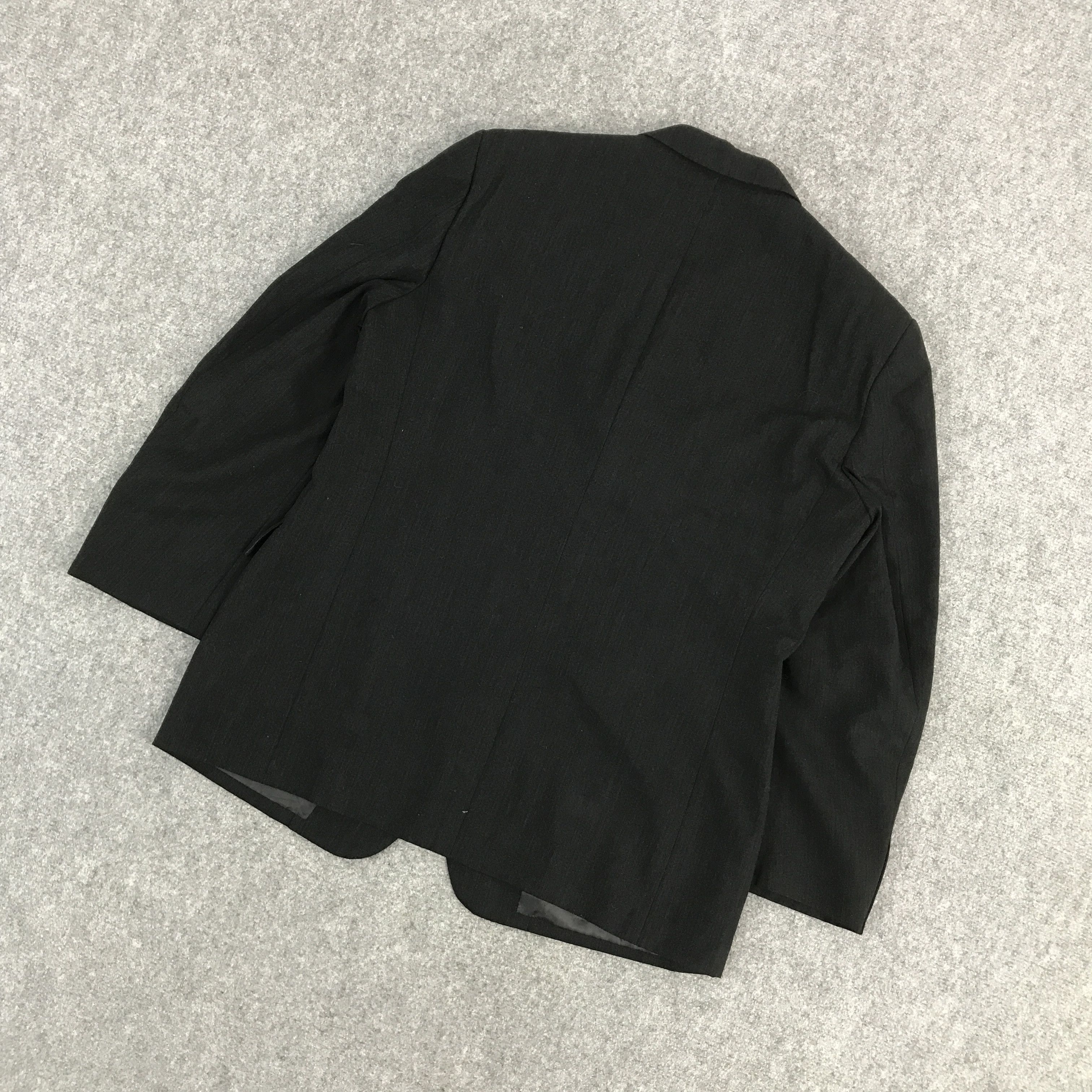 Moschino MOSCHINO BLAZER BLACK COAT JACKET Size US L / EU 52-54 / 3 - 6 Thumbnail
