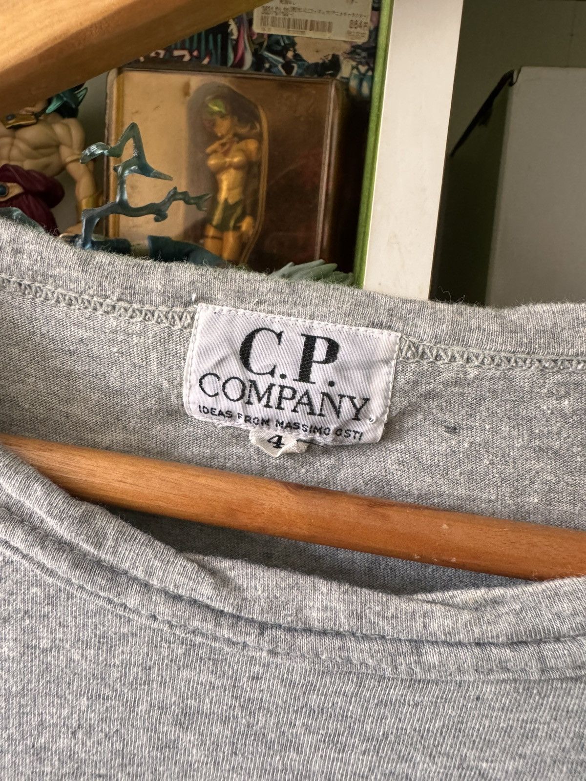 C.P. Company Vintage CP COMPANY IDEAS MASSIMO OSTI CENTER SPELLOUT Size US XL / EU 56 / 4 - 3 Thumbnail