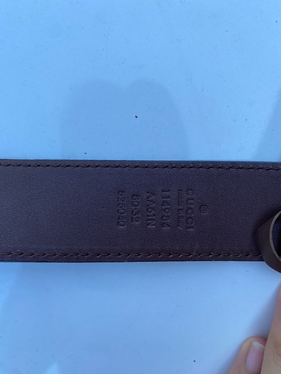 Gucci Gucci GG Marmont belt in black leather Size 32 - 5 Thumbnail