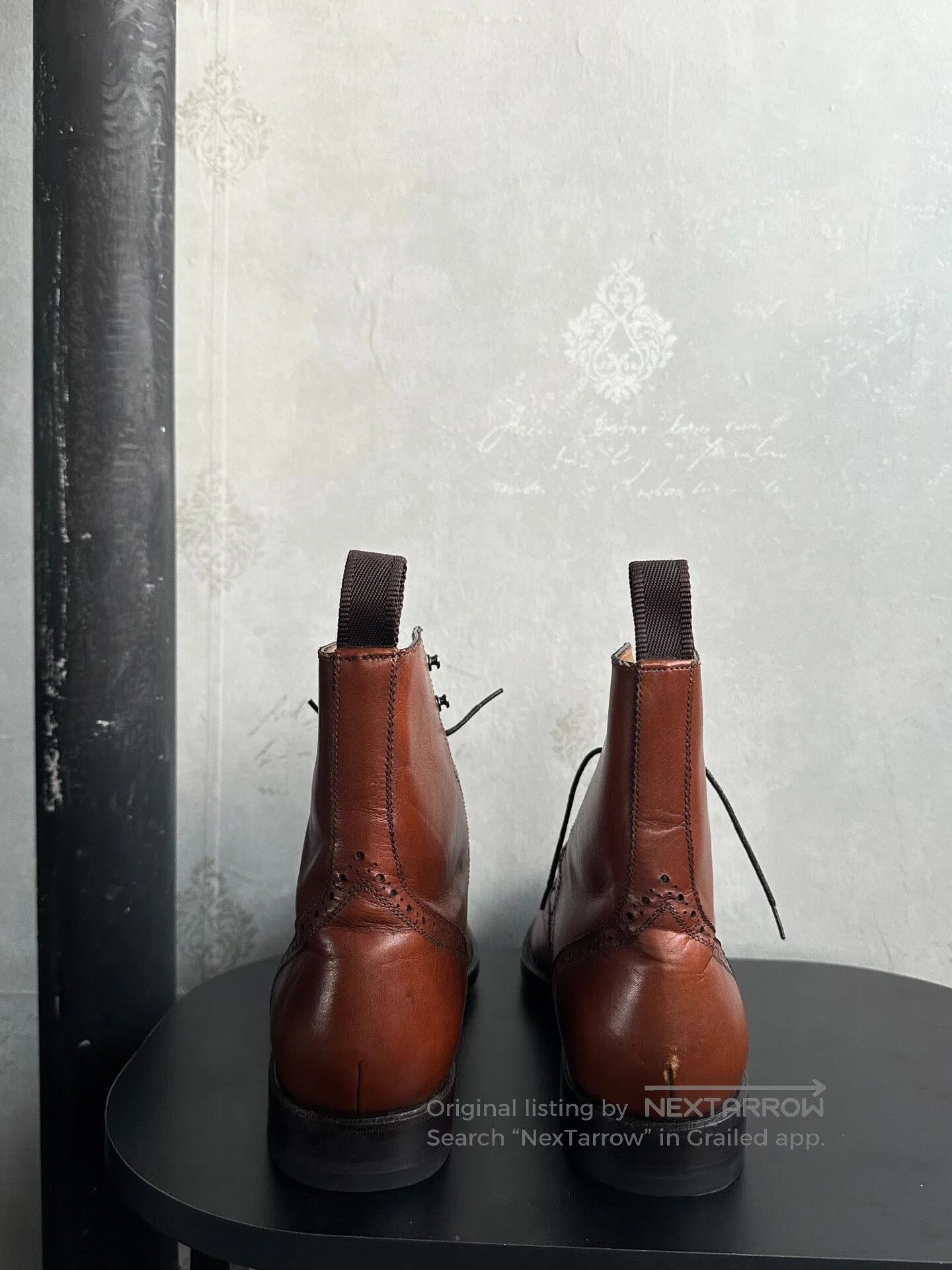 Jean Paul Gaultier jean paul gaultie Gaultier carved long boots| Size US 10 / EU 43 - 3 Thumbnail