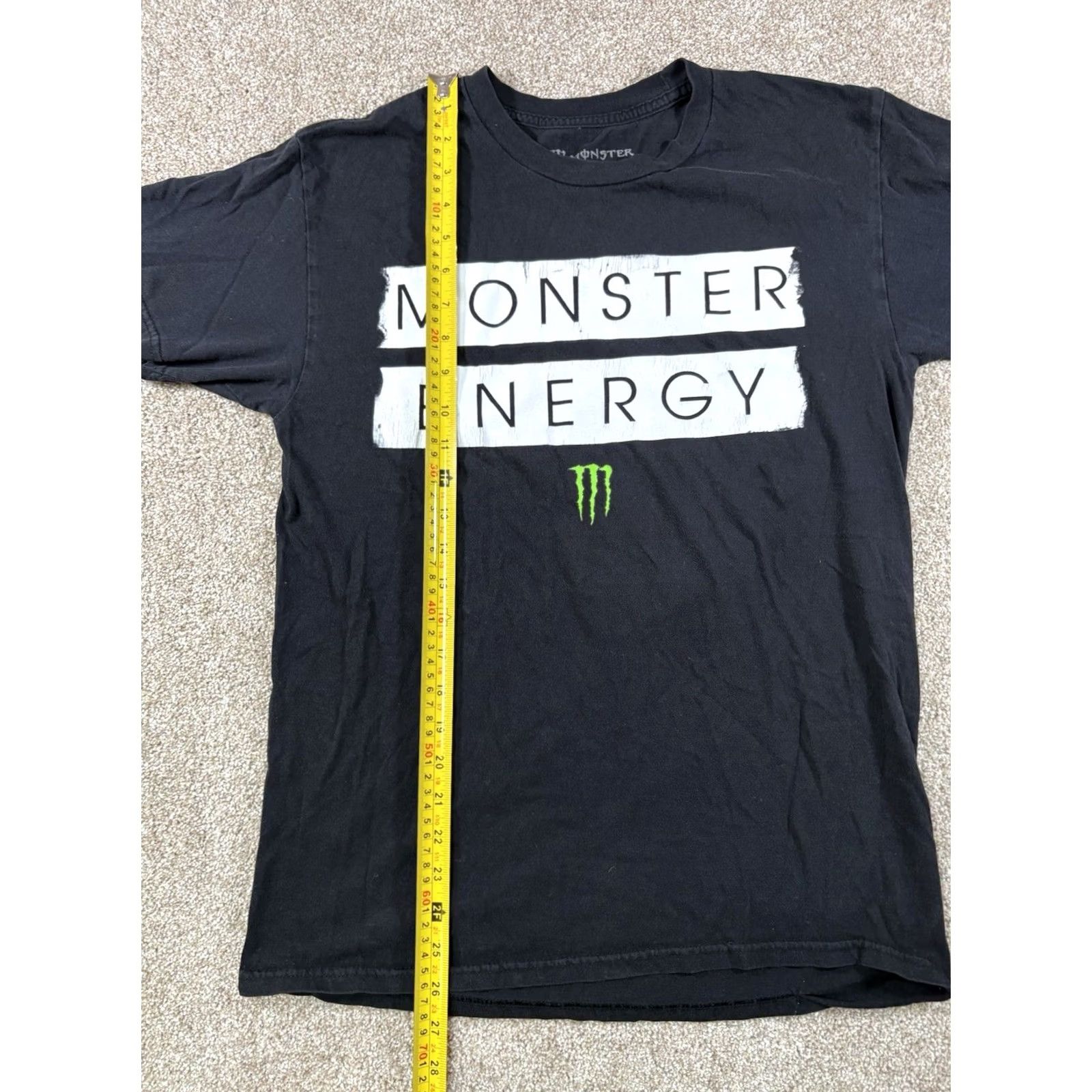 Vintage VINTAGE Monster Energy Unleash The Beast Black Short Sleeve Shirt BMX Skate • Medium Shirt Mens Size US M / EU 48-50 / 2 - 4 Thumbnail
