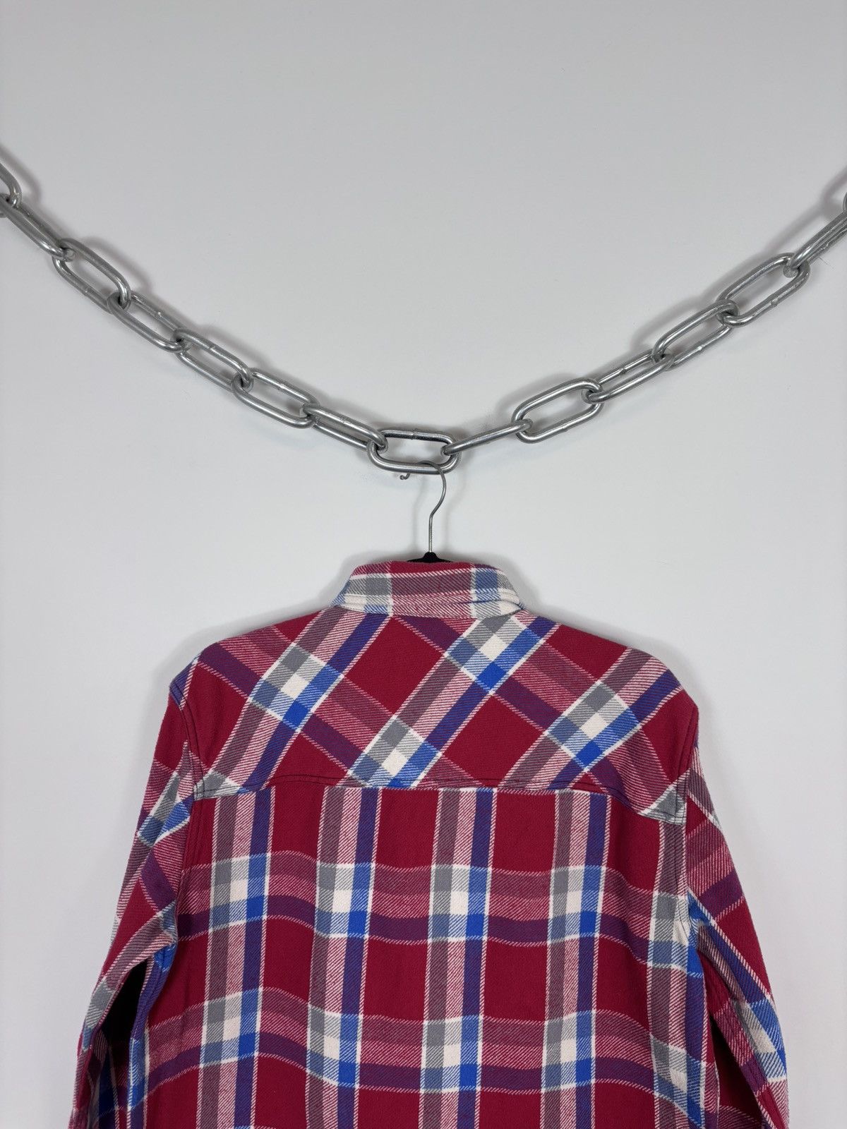 Edwin Edwin Tokyo Japan Men’s Checkered Lined Flannel Shirt Jacket Size US L / EU 52-54 / 3 - 13 Thumbnail