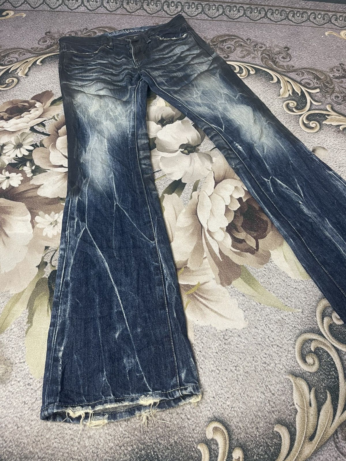 GOSTAR DE FUGA Civarize Fuga Flare Jeans Streetwear Size US 32 / EU 48 - 24 Thumbnail