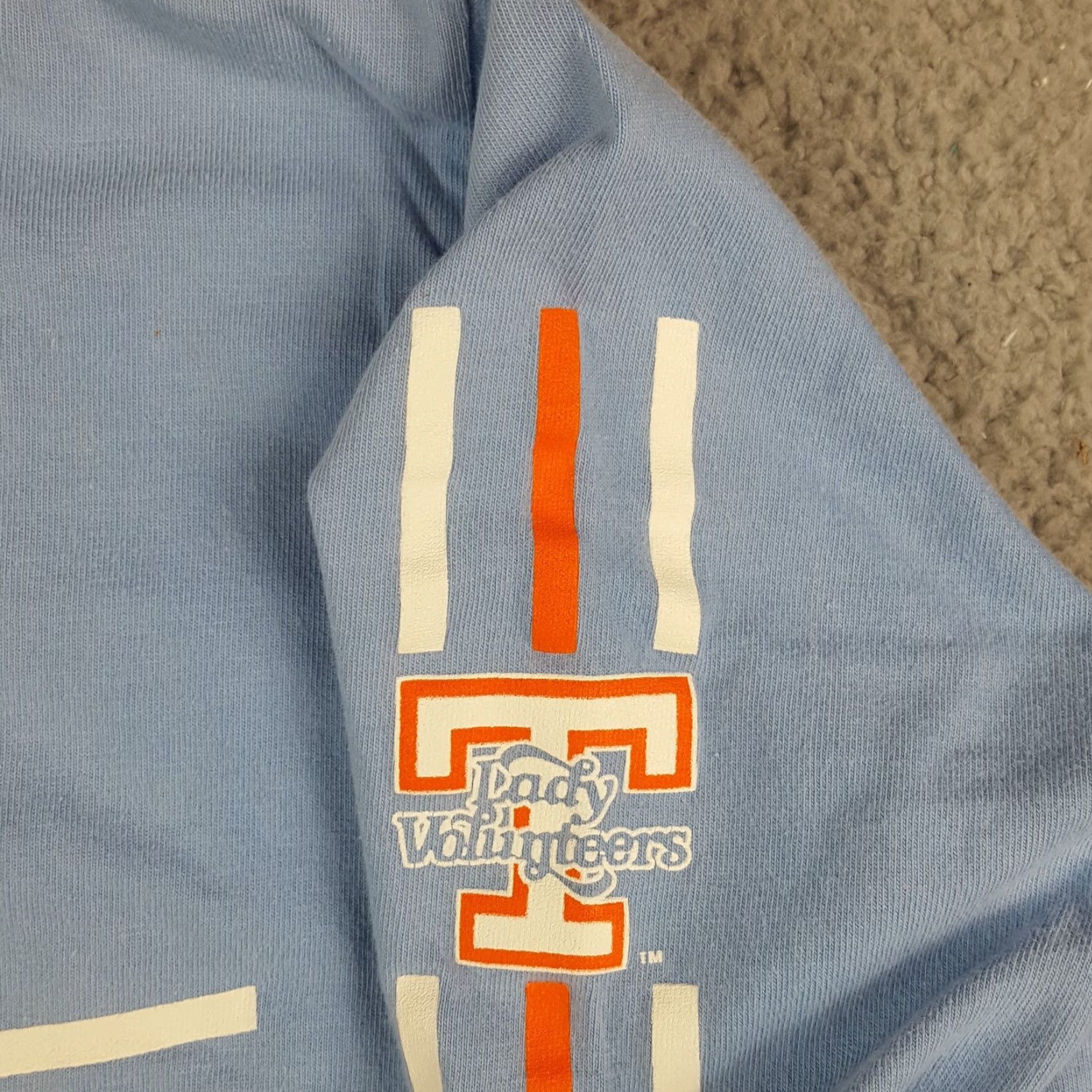 Anvil VINTAGE Tennessee Lady Volunteers TN Vols T Shirt Basketball College Unisex Adults Small Blue Cotton Embroidered Logo 90s 00s Vintage Womens/Mens Size US S / EU 44-46 / 1 - 4 Thumbnail