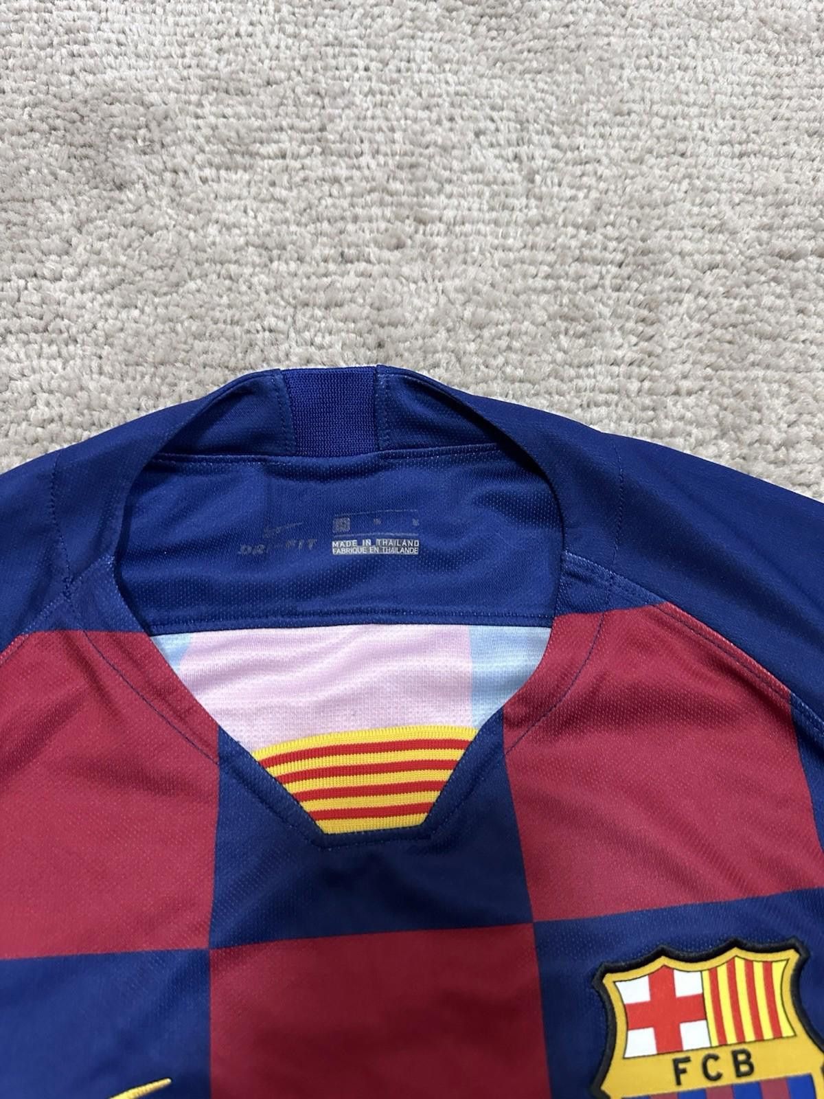 Nike #7 Coutinho Barcelona 2019/20 Football Shirt Soccer Jersey Size US M / EU 48-50 / 2 - 5 Thumbnail