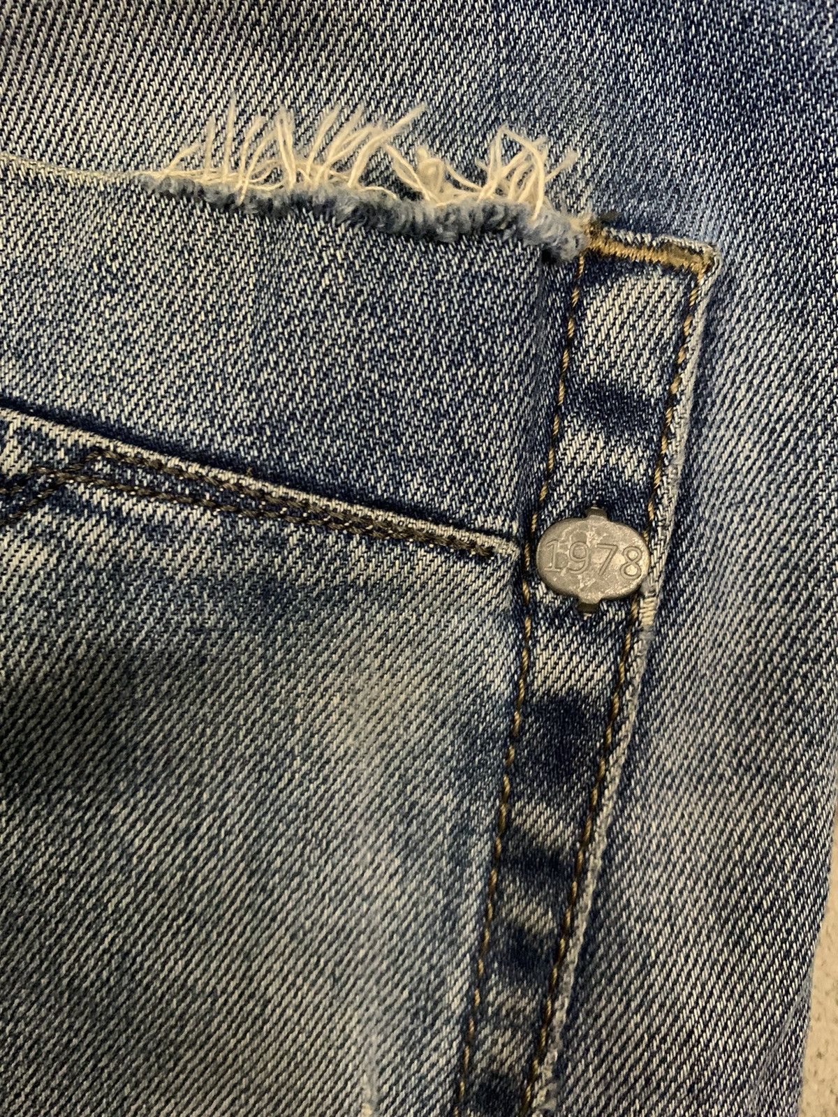 Diesel Diesel Industry Akee Mud Wash Distressed Grunge Jeans Size US 32 / EU 48 - 13 Thumbnail