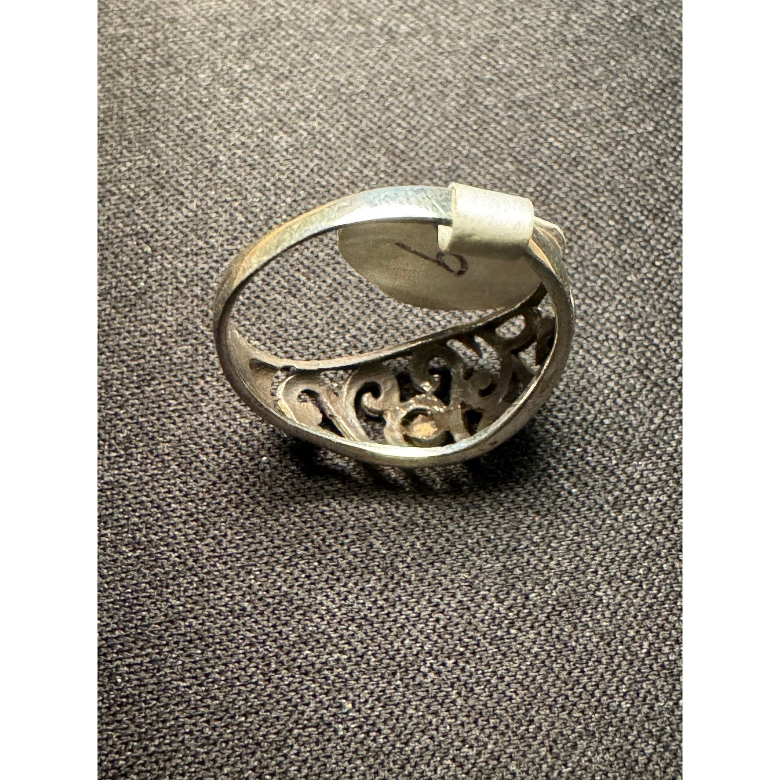 Other 925 Sterling Silver Open Scroll Size 7 Ring Size ONE SIZE - 4 Thumbnail