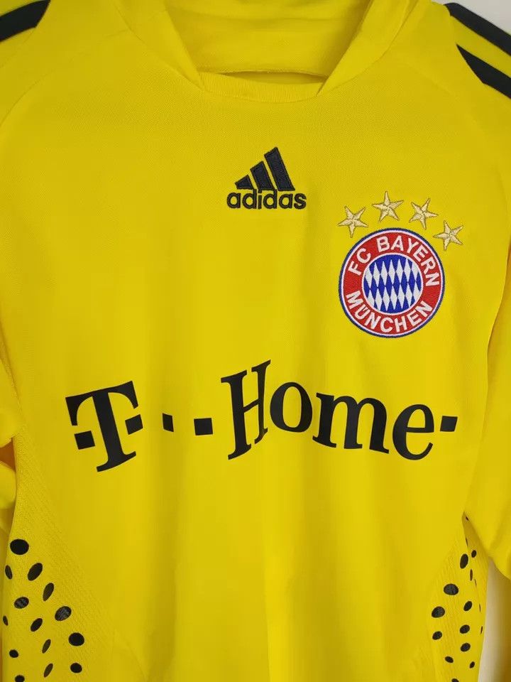 Adidas 2008-09 FC Bayern Munich GOALKEEPER #1RENSING FOOTBALL Kit Size US L / EU 52-54 / 3 - 9 Thumbnail