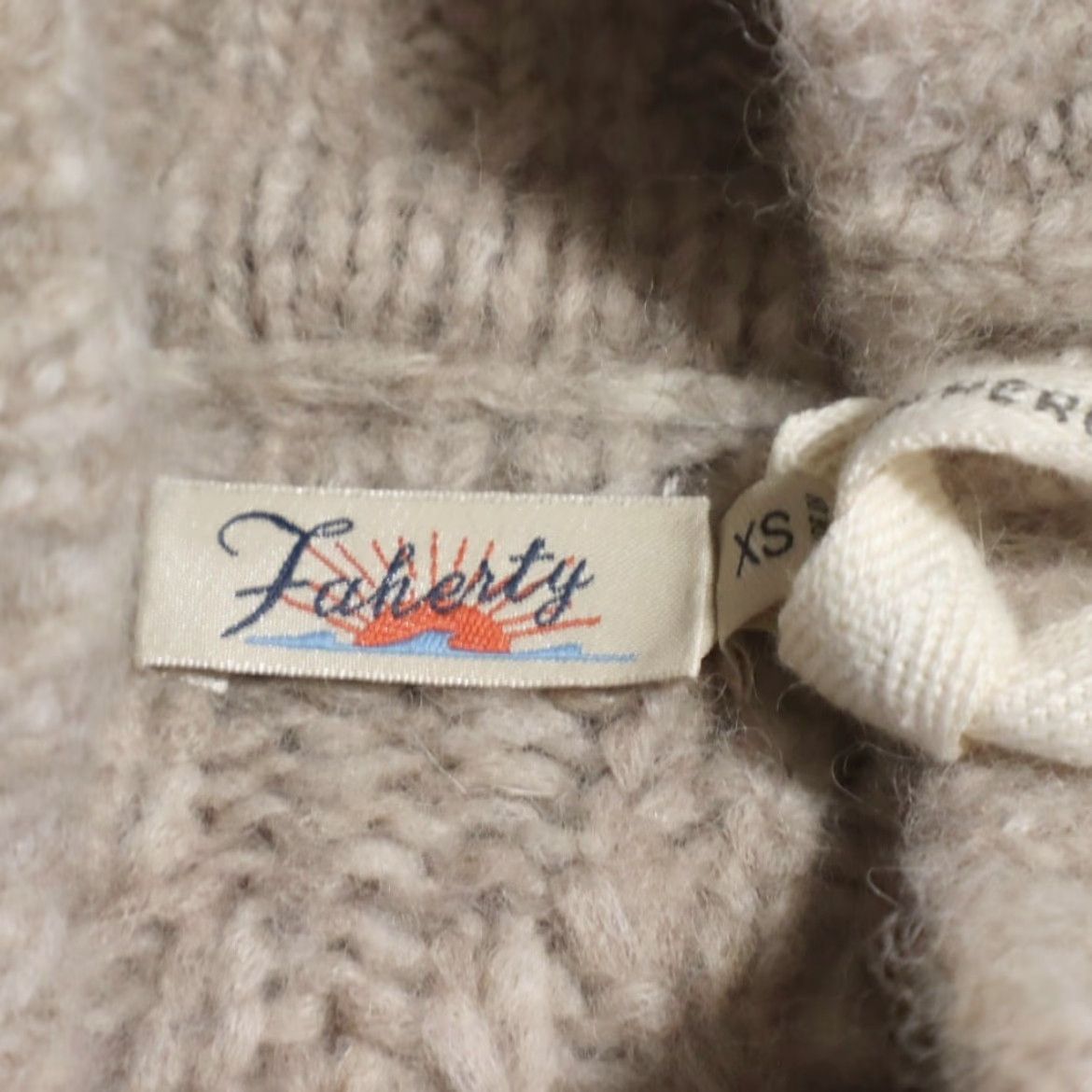 Faherty Faherty Frost Fair Isle Turtleneck Alpaca Solid Long Sleeve Sweater Women's XS Shirt Size XS / US 0-2 / IT 36-38 - 5 Thumbnail
