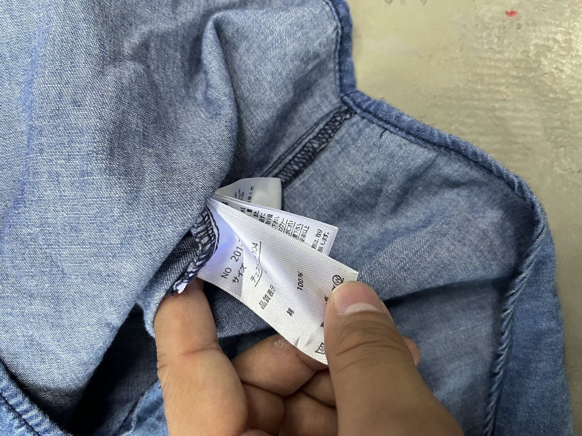 14th Addiction In The Attic Dirty Denim Chambray Shirt Size US L / EU 52-54 / 3 - 10 Thumbnail