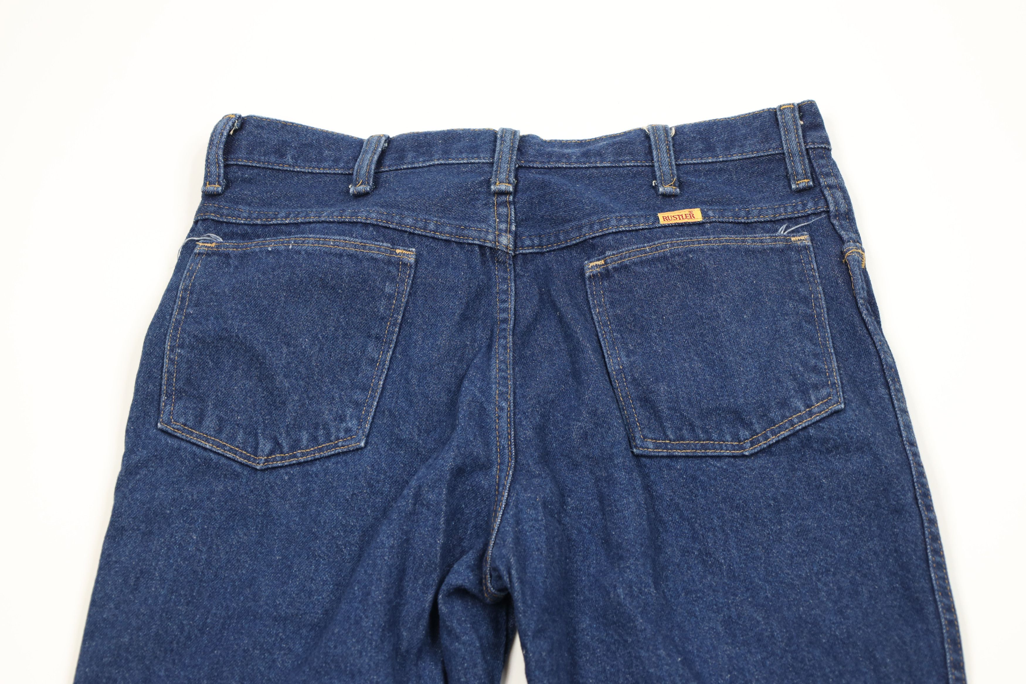 Vintage Vintage 80s 90s Streetwear Leg Denim Jeans Blue Cotton USA Size US 32 / EU 48 - 8 Thumbnail