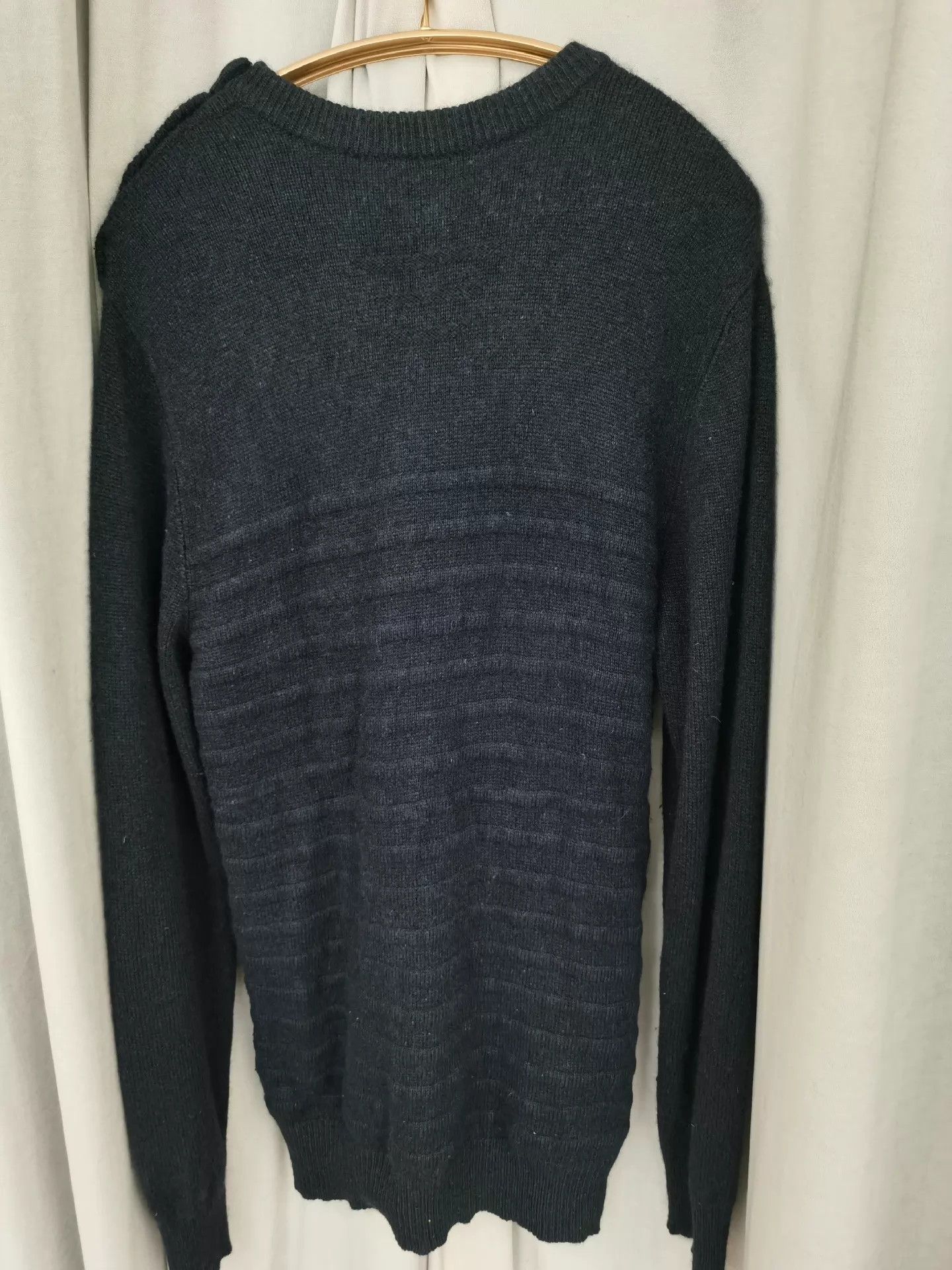 Balmain Balmain Classic Blue Cashmere Sweater L Size L / US 10 / IT 46 - 4 Thumbnail