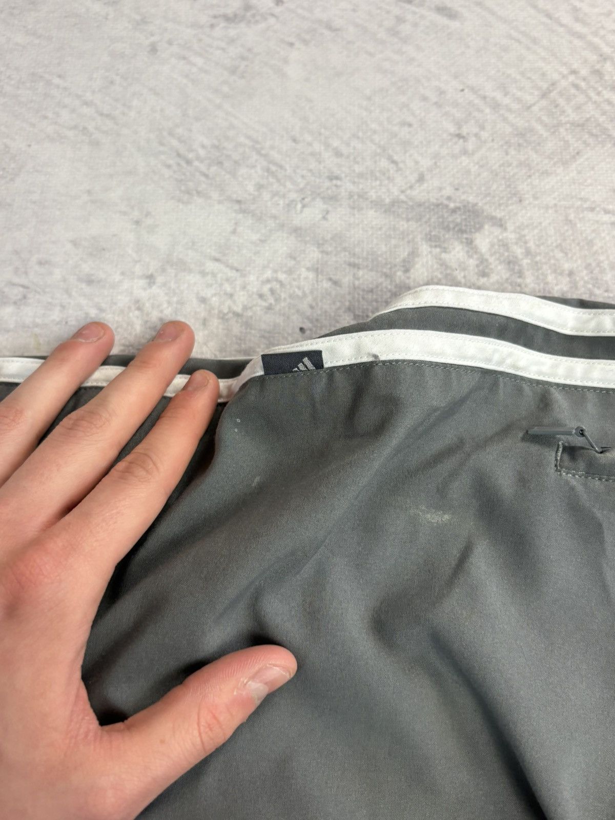 Adidas Vintage Ultra Baggy Adidas track pants retro wide baggy Size US 35 - 8 Thumbnail