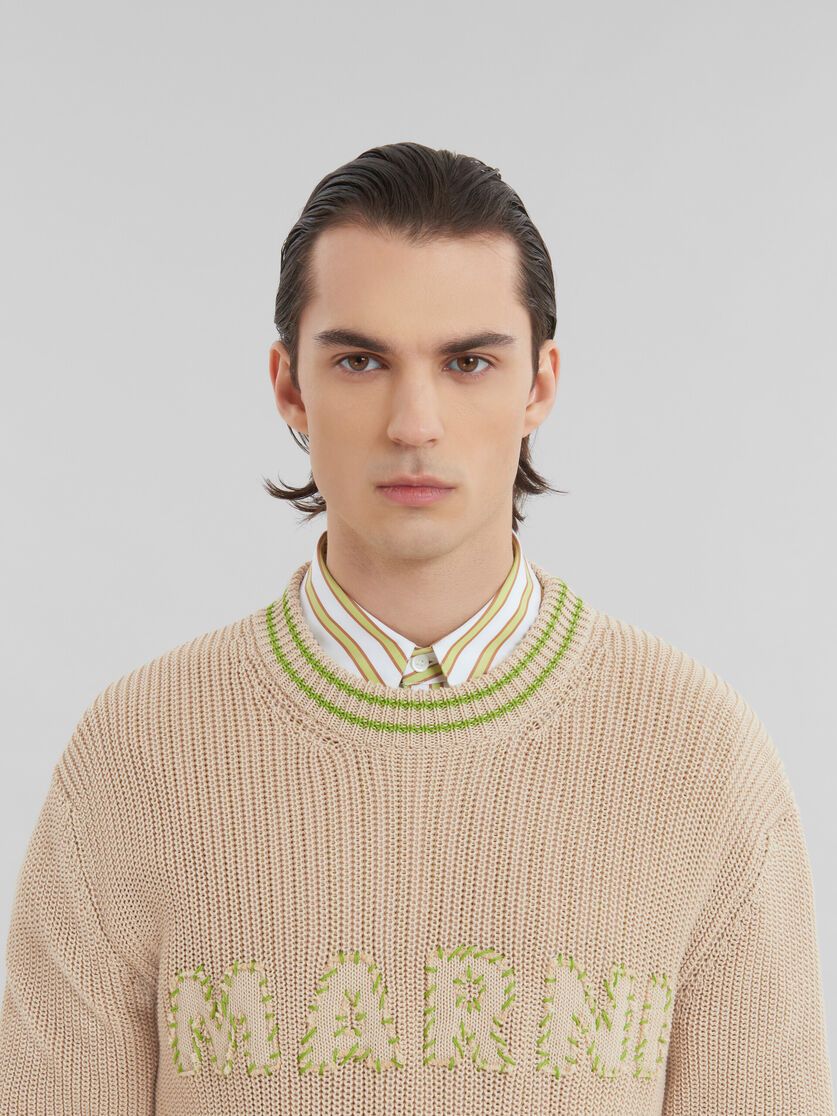 Marni os11x0624 Jumpers in Beige Size US S / EU 44-46 / 1 - 4 Thumbnail