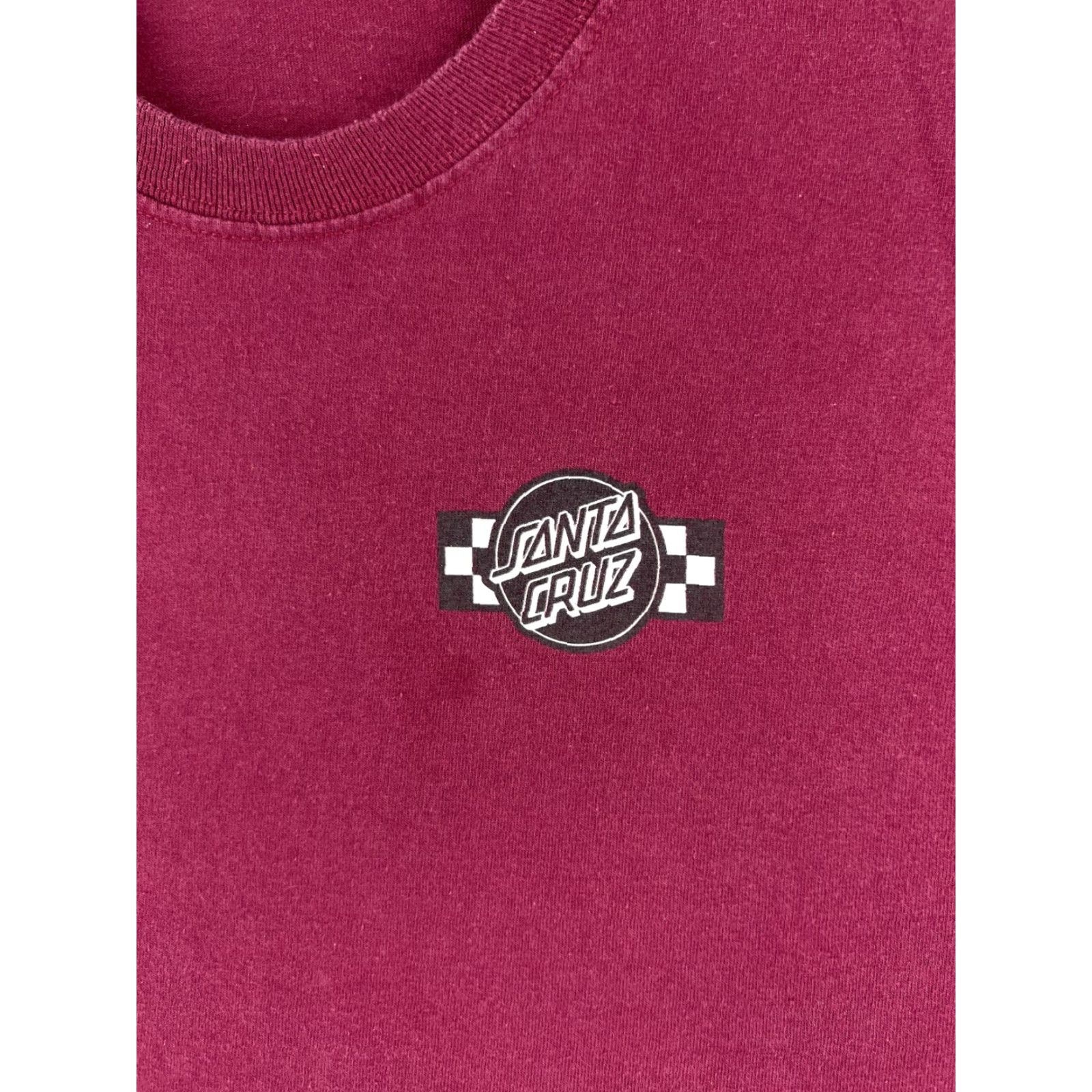 Vintage VINTAGE Santa Cruz Shirt Men M Red Checker Logo Long Sleeve Crew Skate 90s Mens Size US M / EU 48-50 / 2 - 6 Thumbnail