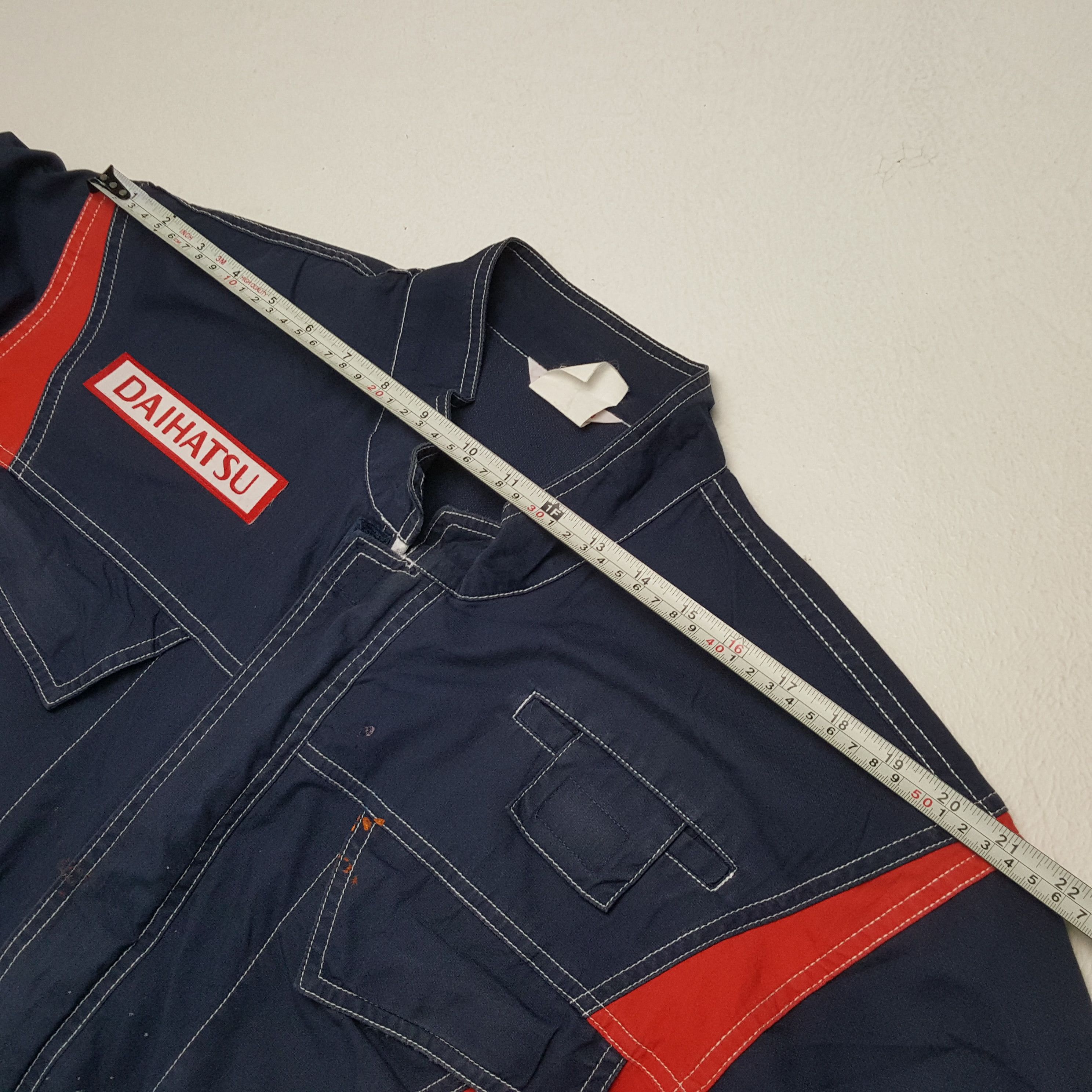 Vintage Vintage DAIHATSU Japanese Motorsports Coverall Jacket Size US XL / EU 56 / 4 - 9 Thumbnail
