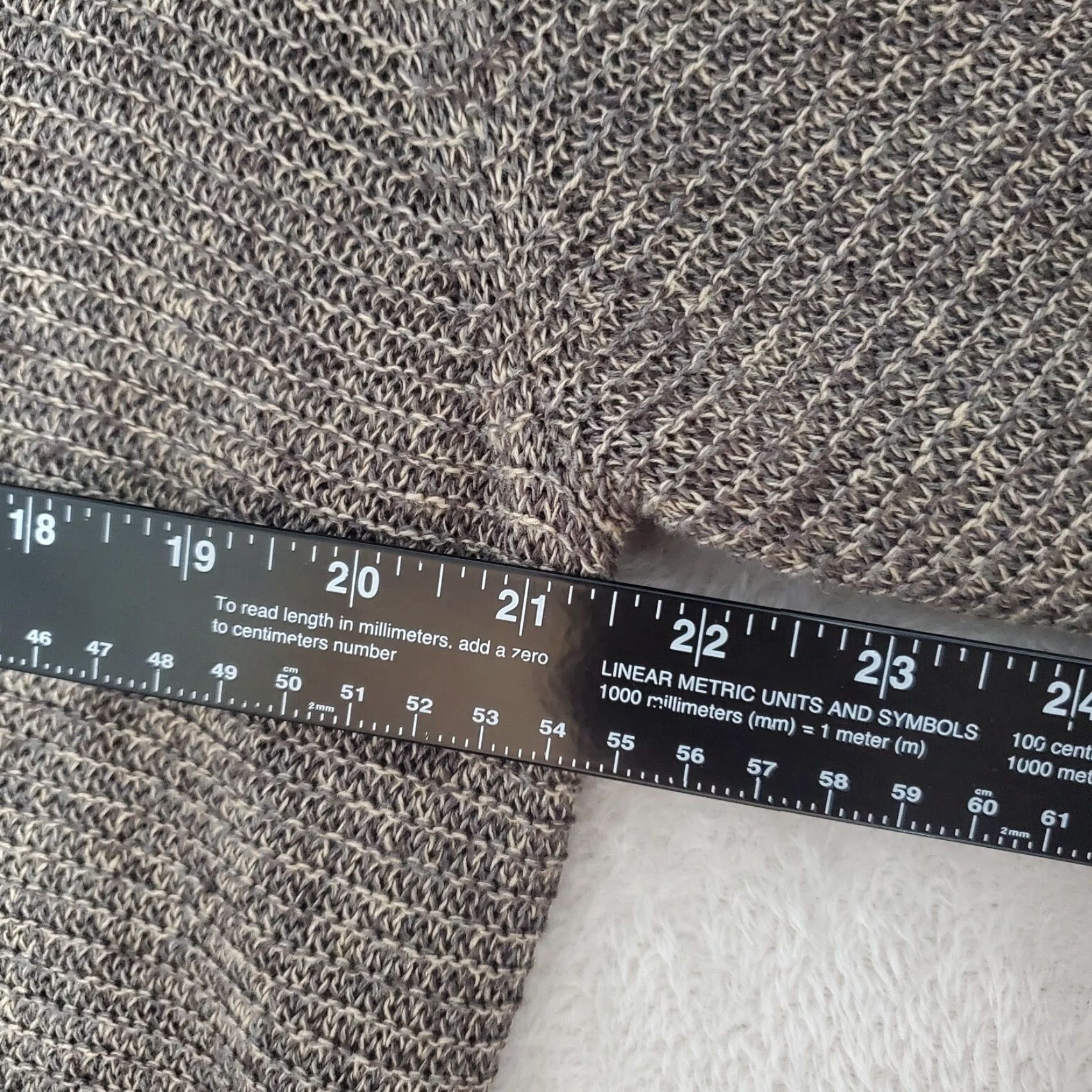 Eileen Fisher Eileen Fisher Cardigan Women L Brown Linen Open Front Side Slits Long Sleeve 100% Linen Classic Minimalist Capsule Size L / US 10 / IT 46 - 6 Thumbnail