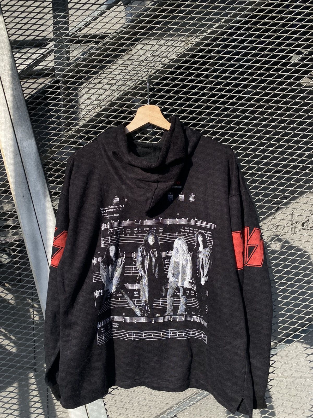 Band Tees Vintage Kiss Rock Overprinted Hoodie Size US M / EU 48-50 / 2 - 2 Thumbnail