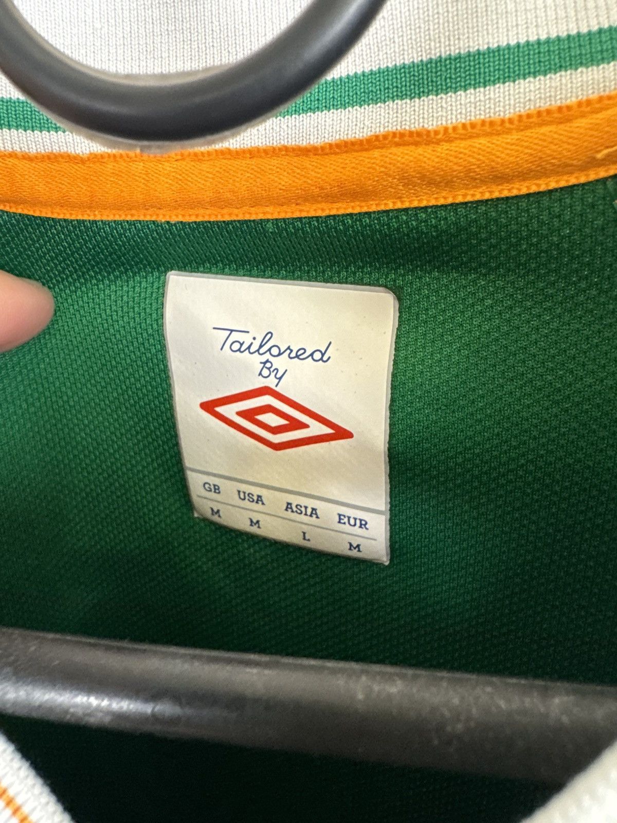 Umbro Umbro Ireland 2020 2021 Soccer Football Jersey Sz M Green Size US M / EU 48-50 / 2 - 10 Thumbnail