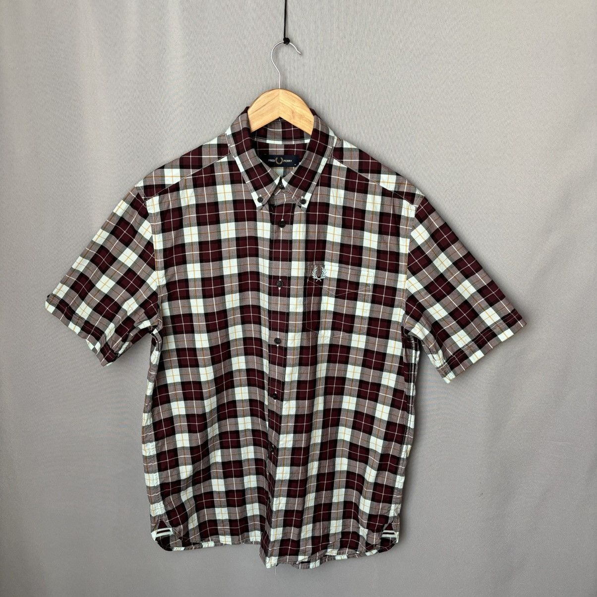 Fred Perry Fred Perry shirt button up medium multicolor rare casual Size US M / EU 48-50 / 2 - 2 Thumbnail