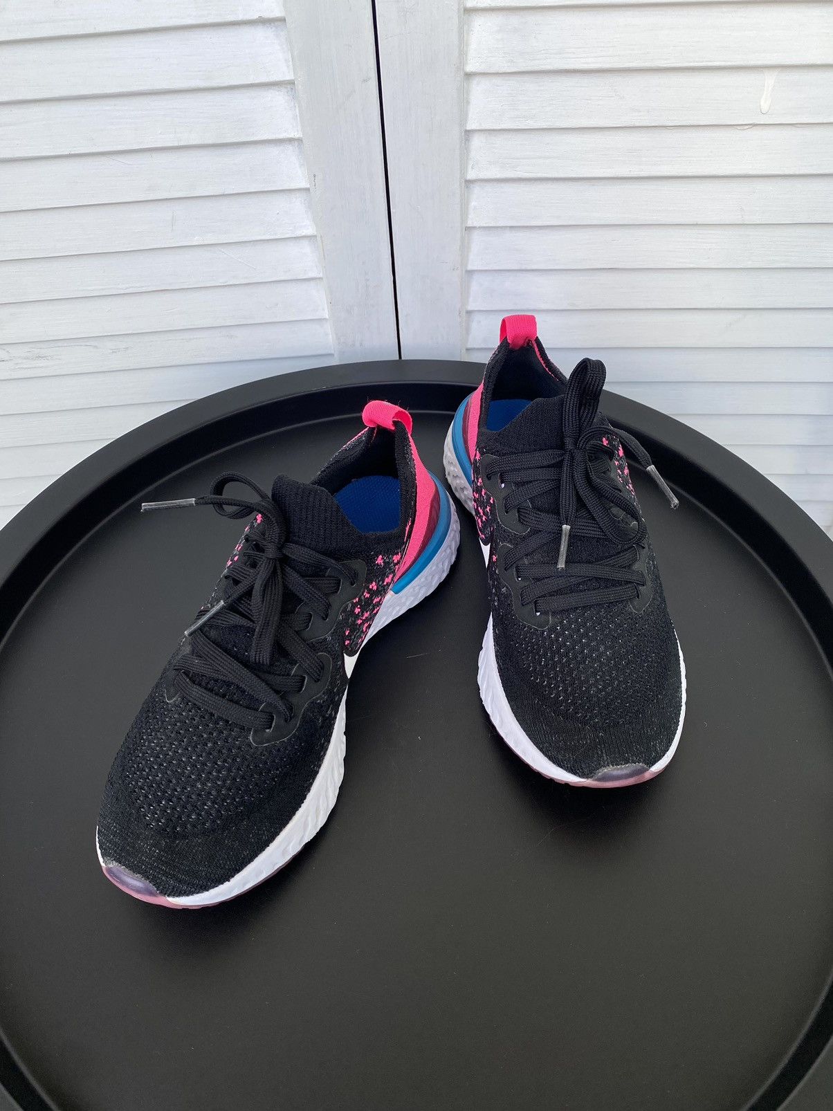 Nike Nike Kid Epic React Flyknit 2 Running Shoes Youth 5 Size US 5 / IT 35 - 9 Thumbnail