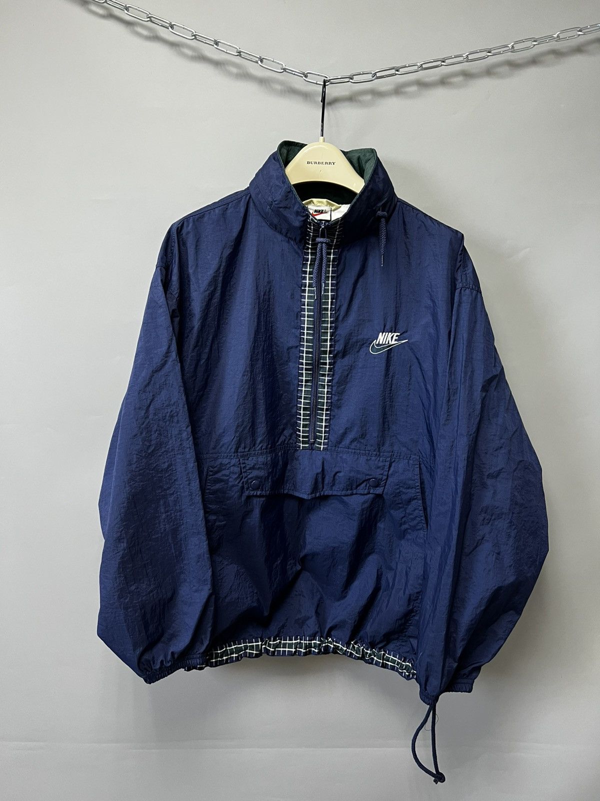 Nike Vintage Nike Windbreaker 90's Jacket Nylon Size M Y2k Size US M / EU 48-50 / 2 - 1 Thumbnail