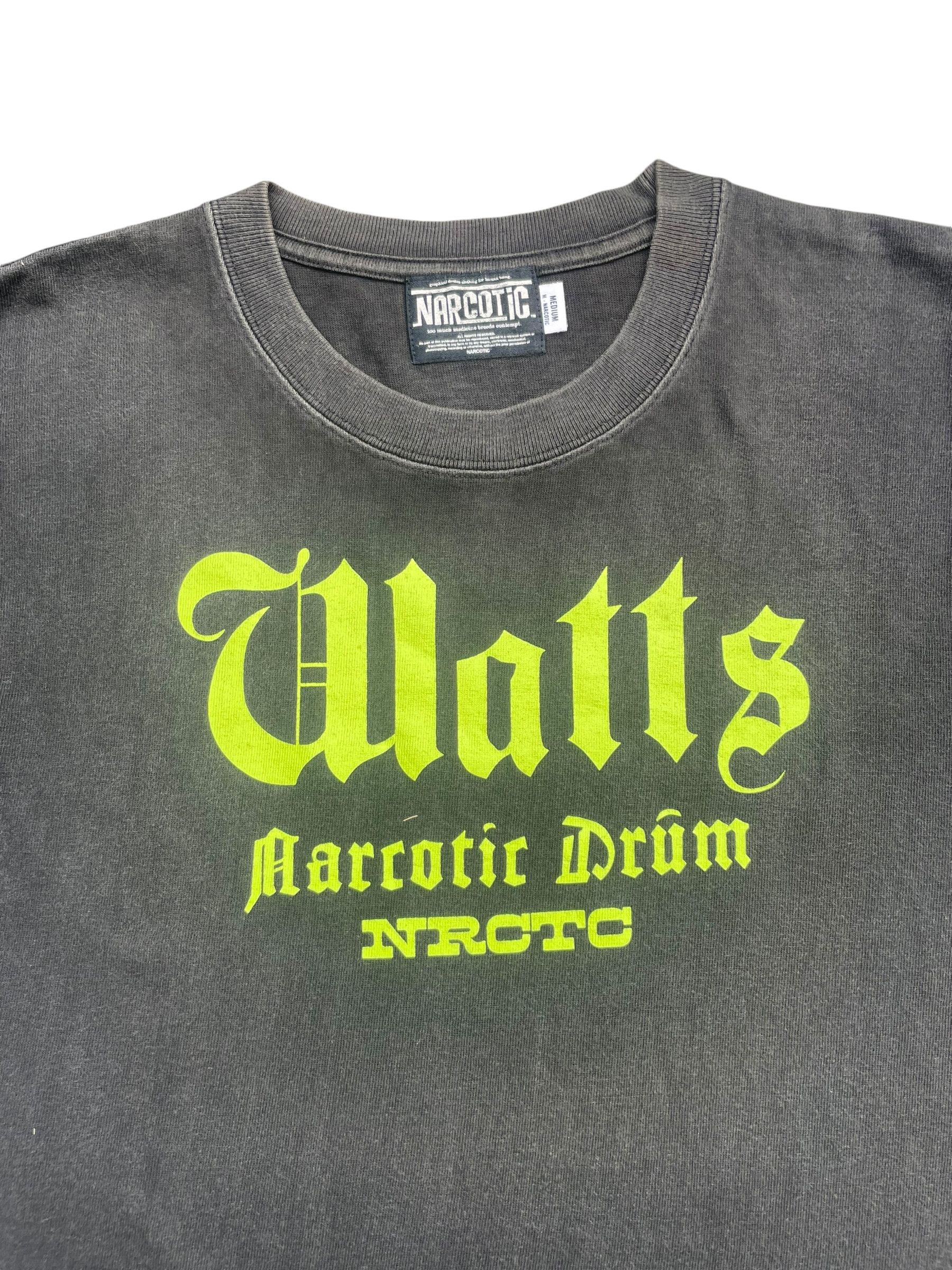 Narcotic GDC Narcotic Watts Faded Wash Tshirt Size US M / EU 48-50 / 2 - 3 Thumbnail
