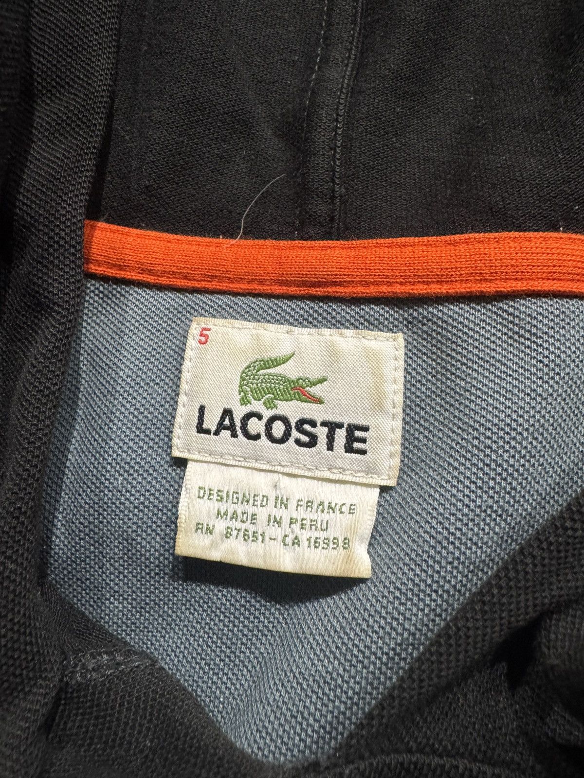 Lacoste Lacoste long sleeve hoodie Size US L / EU 52-54 / 3 - 3 Thumbnail