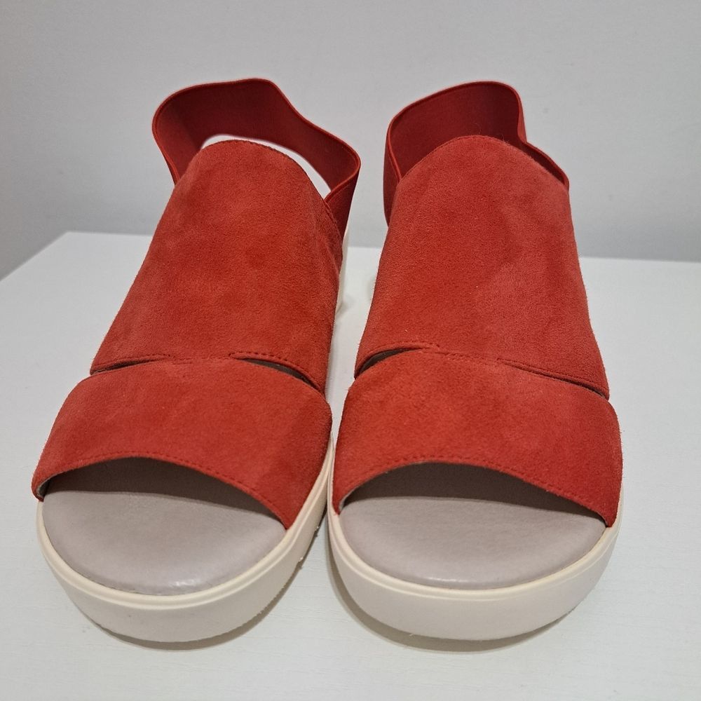 Johnston & Murphy Johnston & Murphy Cassandra Women's Suede Wedge Sandals Slin Size US 9 / IT 39 - 13 Thumbnail