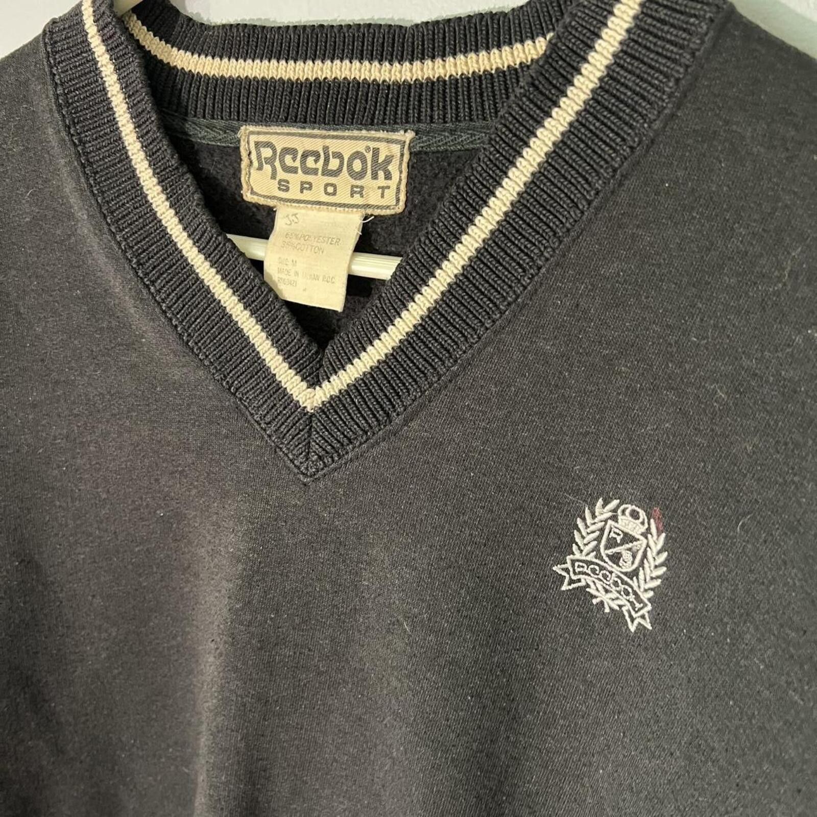 Reebok Vintage 1990s Reebok athletic sweater Size S / US 4 / IT 40 - 3 Thumbnail