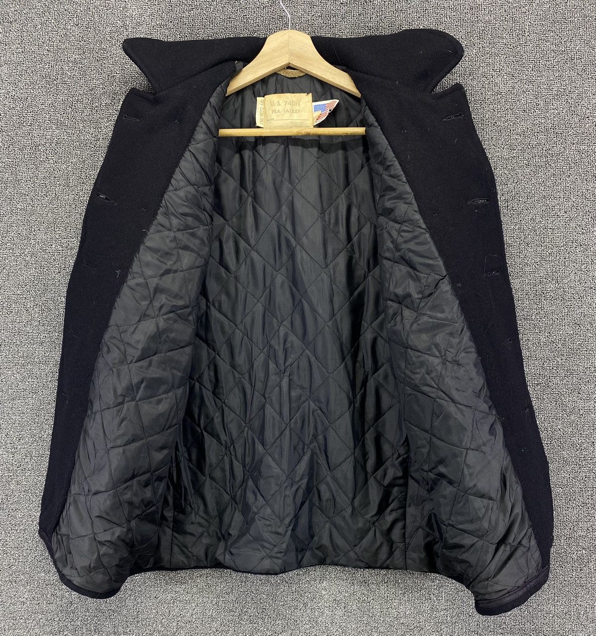 Schott Vintage Schott Double Breasted Wool Coat Jacket Size XXL / US 16-18 / IT 52-54 - 6 Thumbnail