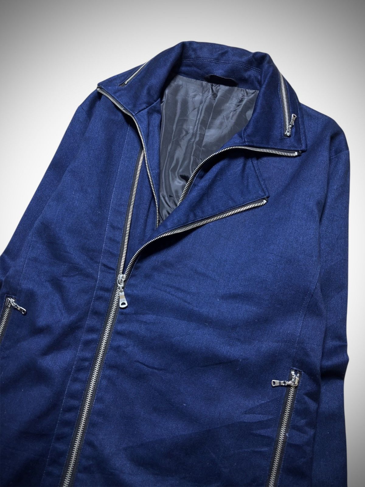 semanticdesign 2000’s Semanticdesign - Japanese Archive Biker Jacket Size US M / EU 48-50 / 2 - 2 Thumbnail