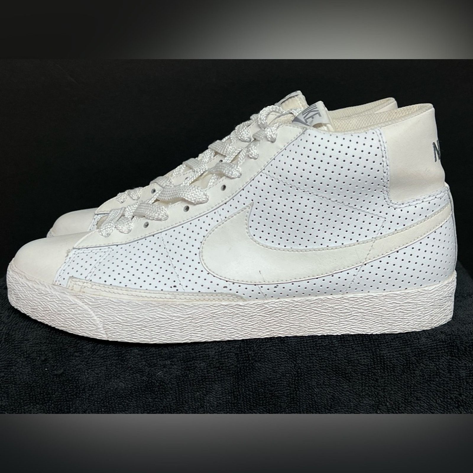Nike Nike Blazer High White Stealth Skulls Mens Shoes Sneakers Size US 11.5 / EU 44-45 - 1 Thumbnail