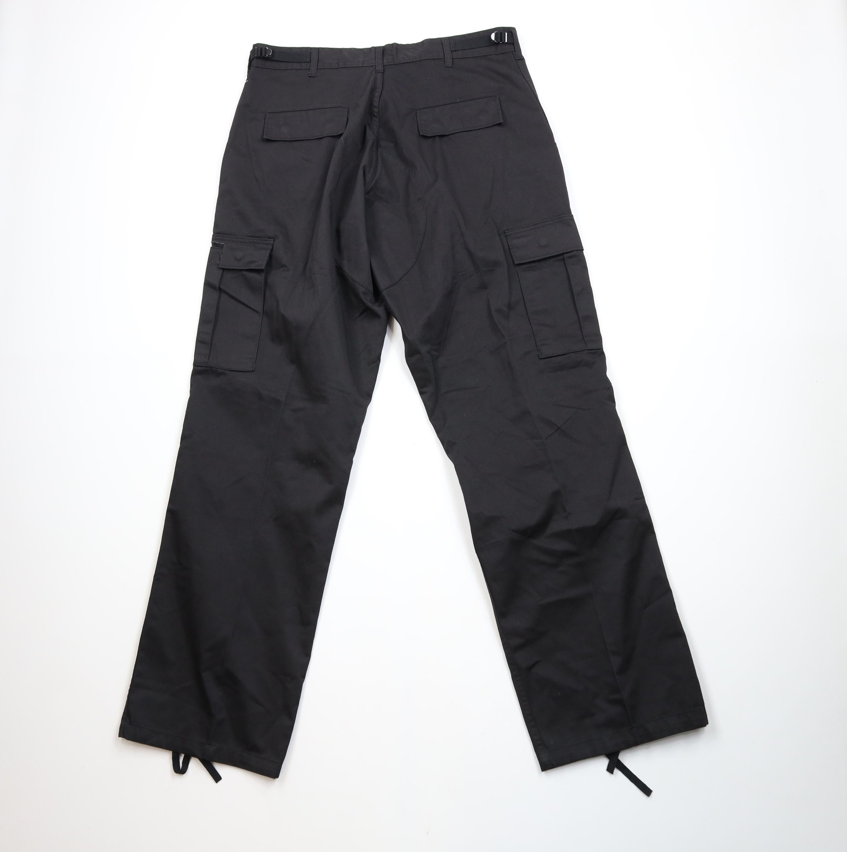 Vintage Vintage 90s Streetwear Wide Leg Double Knee Cargo Pants Size US 36 / EU 52 - 9 Thumbnail