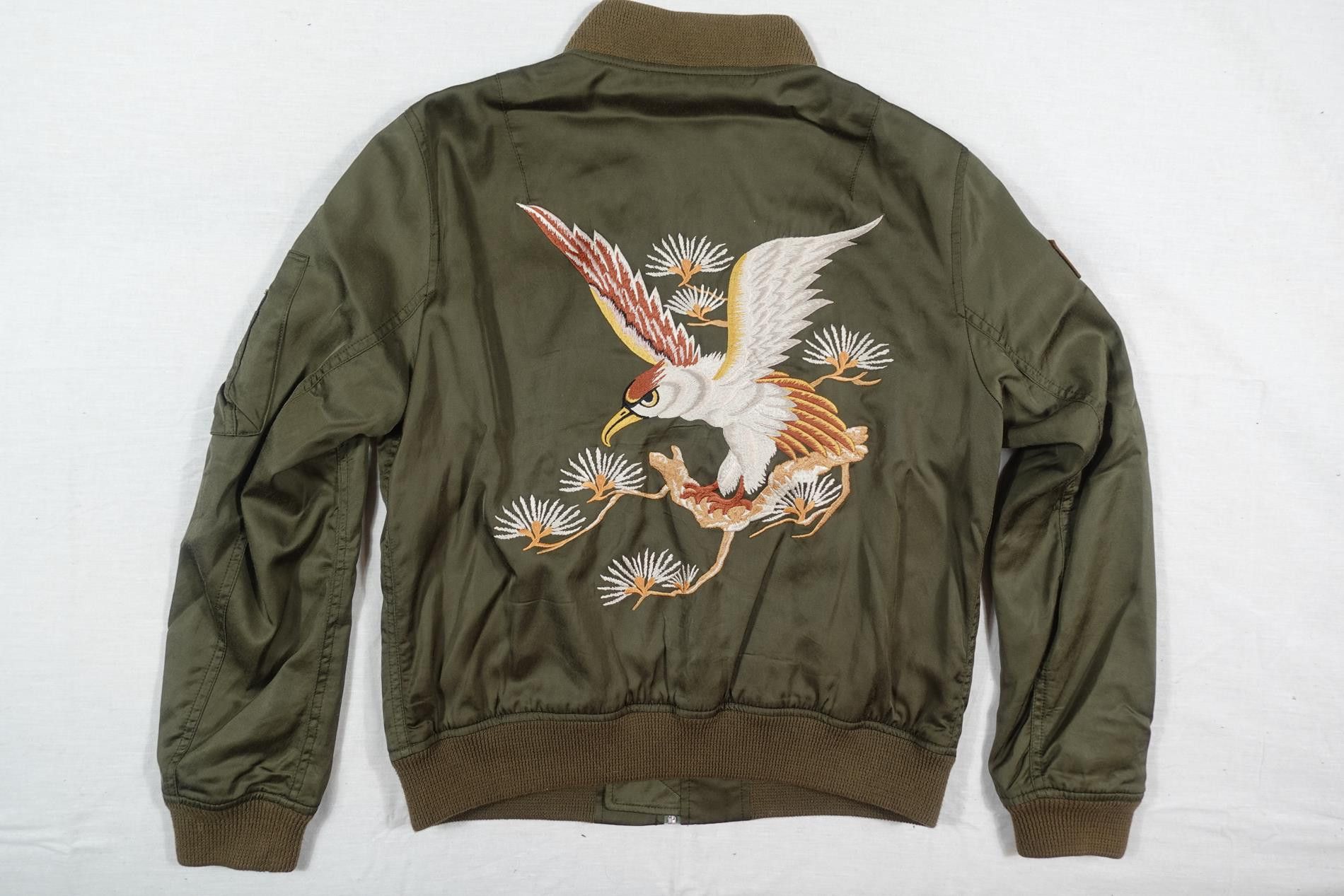 Polo Ralph Lauren Polo Ralph Lauren Jacket Embroidered Eagle Japan Varsity M Size M / US 6-8 / IT 42-44 - 2 Thumbnail