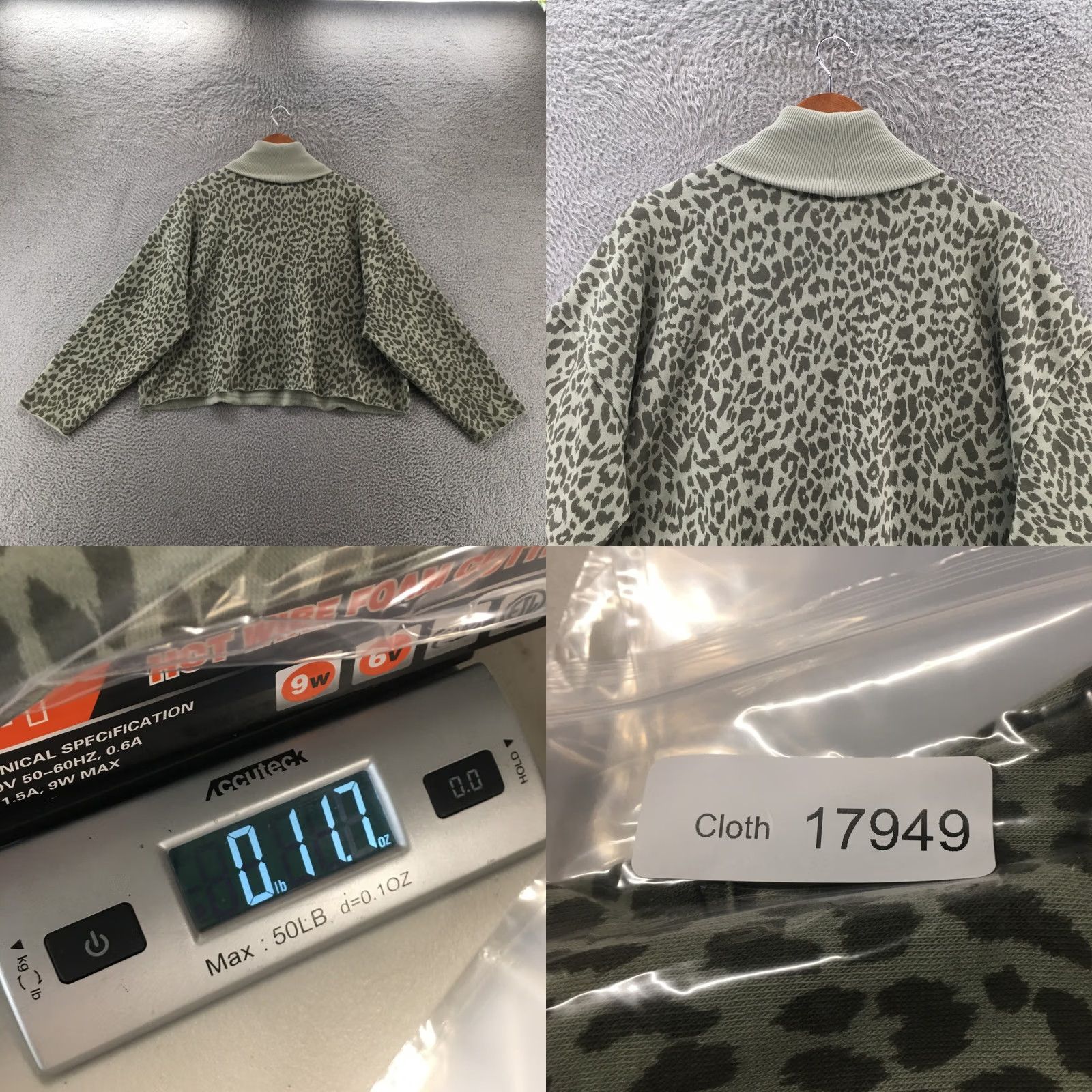 American Eagle Outfitters American Eagle Outfitters Sweatshirt Womens S Petite Green Cotton Blend Long Sleeve Pullover Turtleneck Casual Coat? Size S / US 4 / IT 40 - 8 Thumbnail